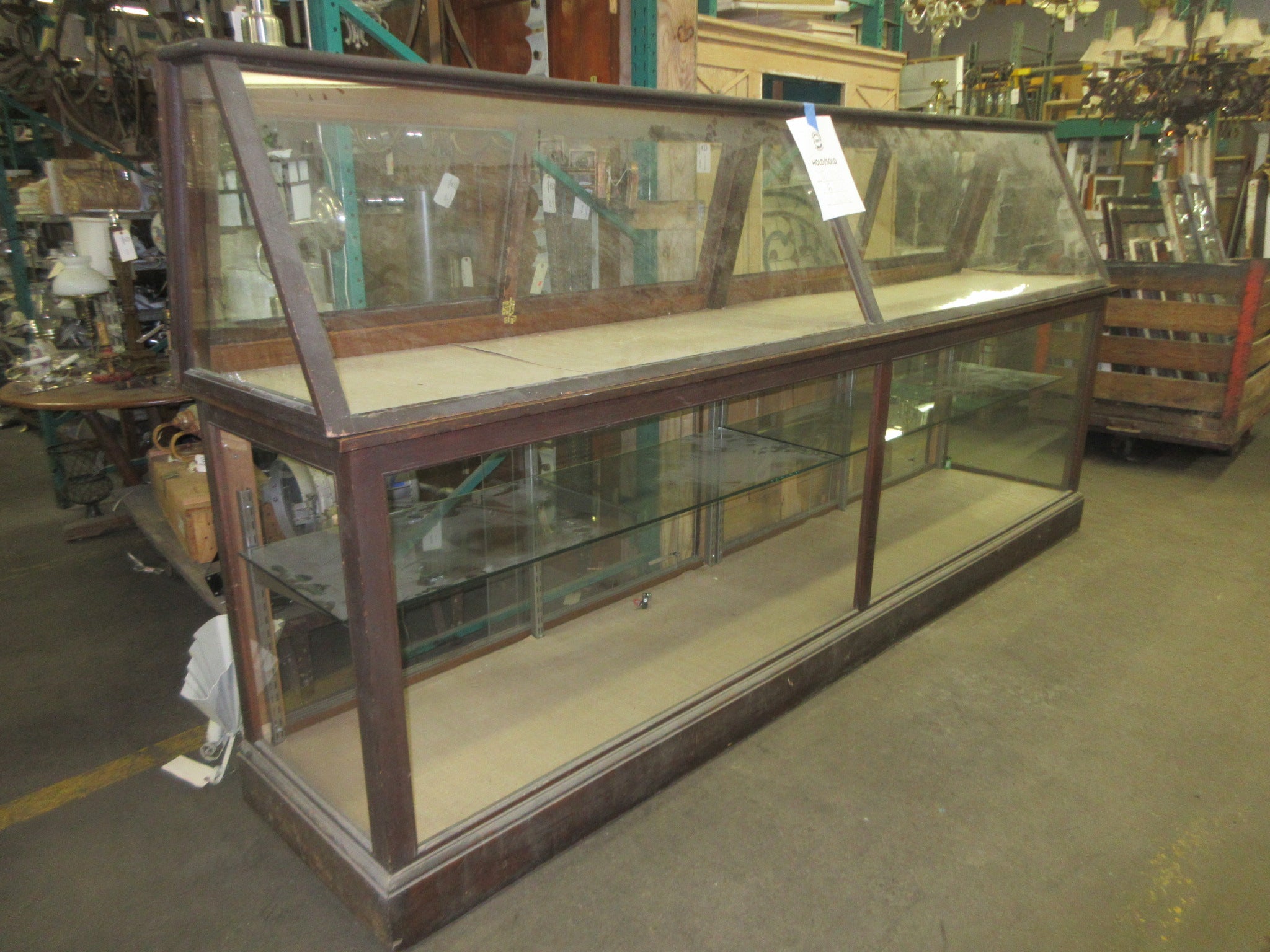 Antique Glass Display Case