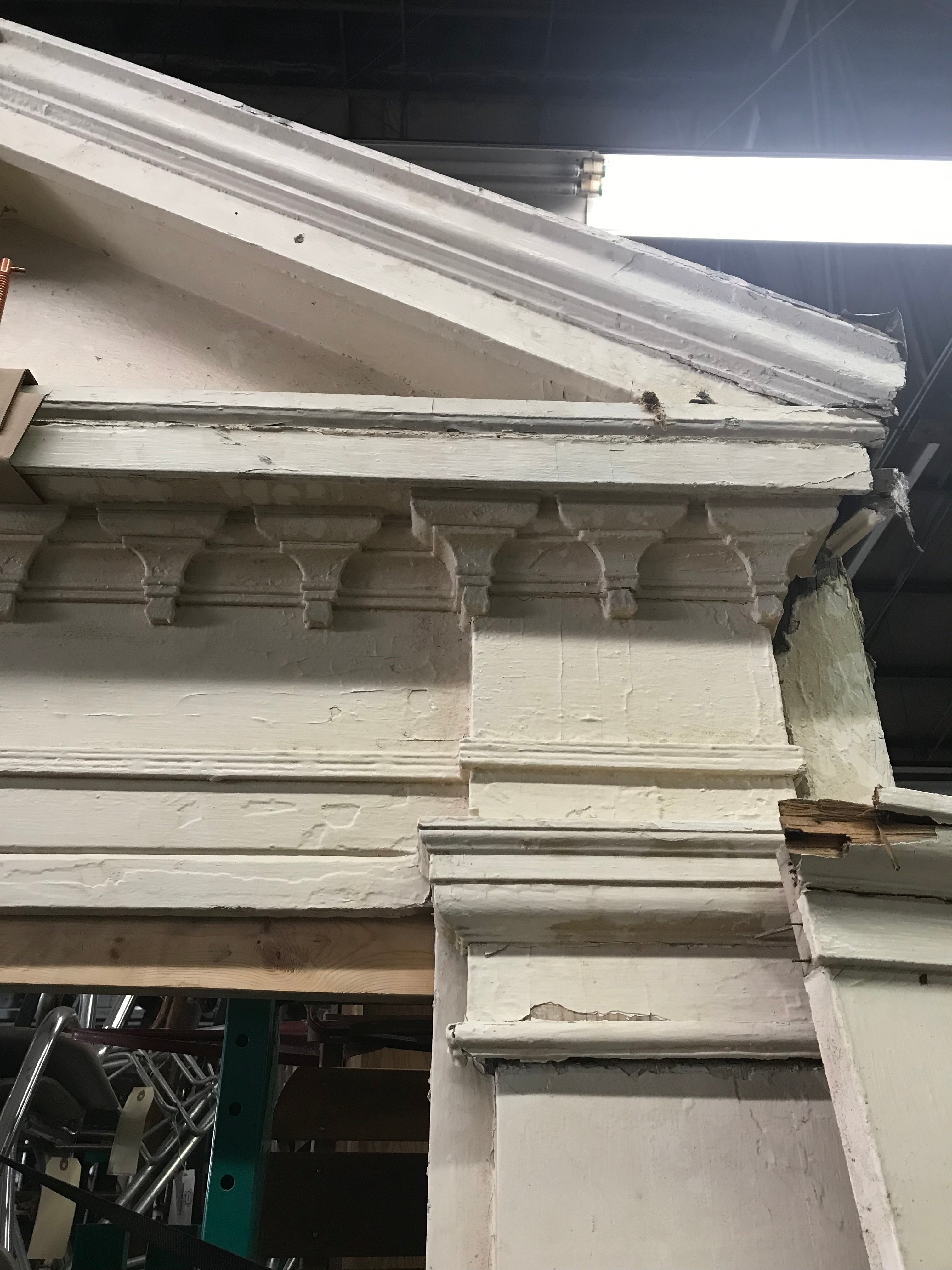 Painted Front Door Facade