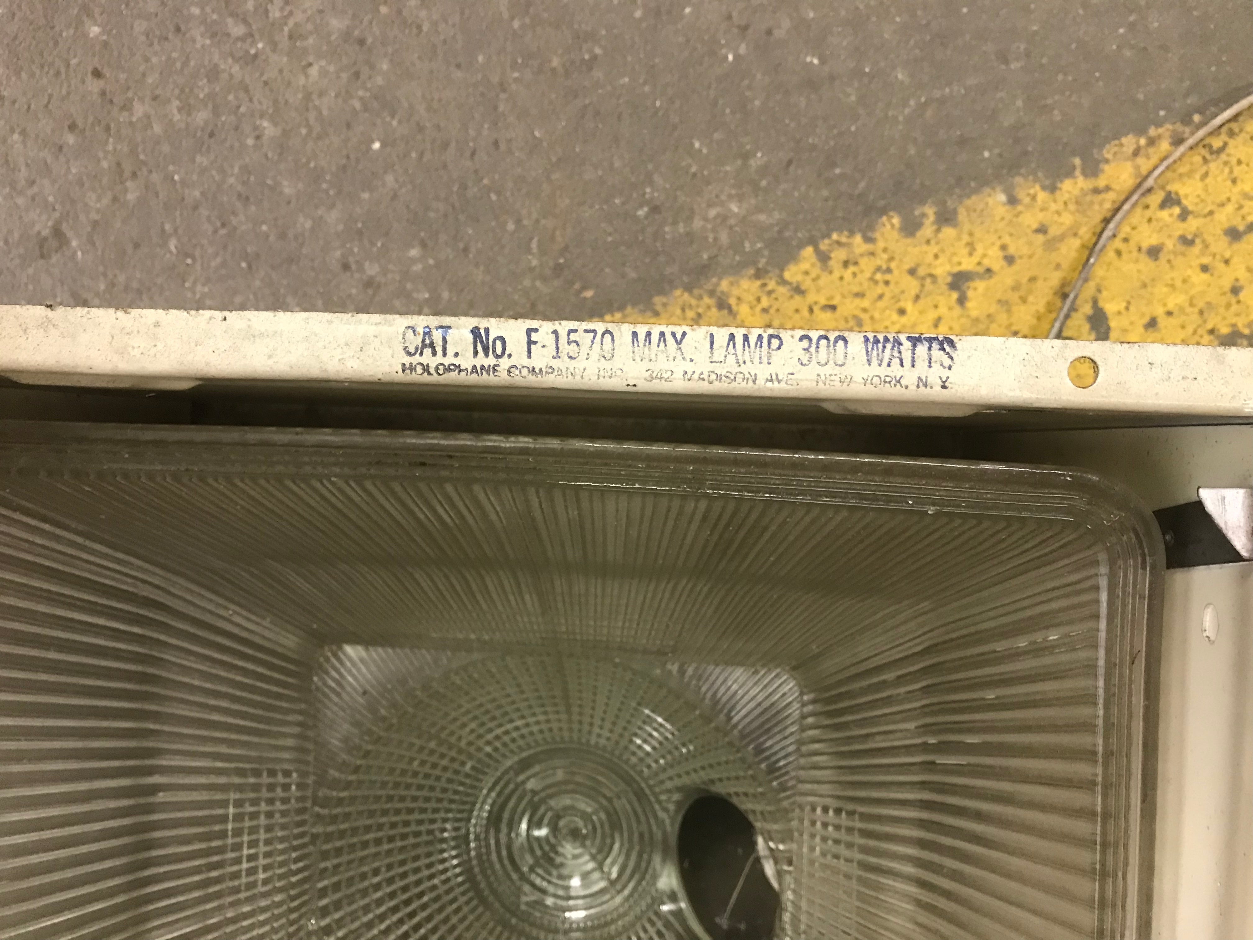 Square Industrial Ceiling Mount Light Fixture