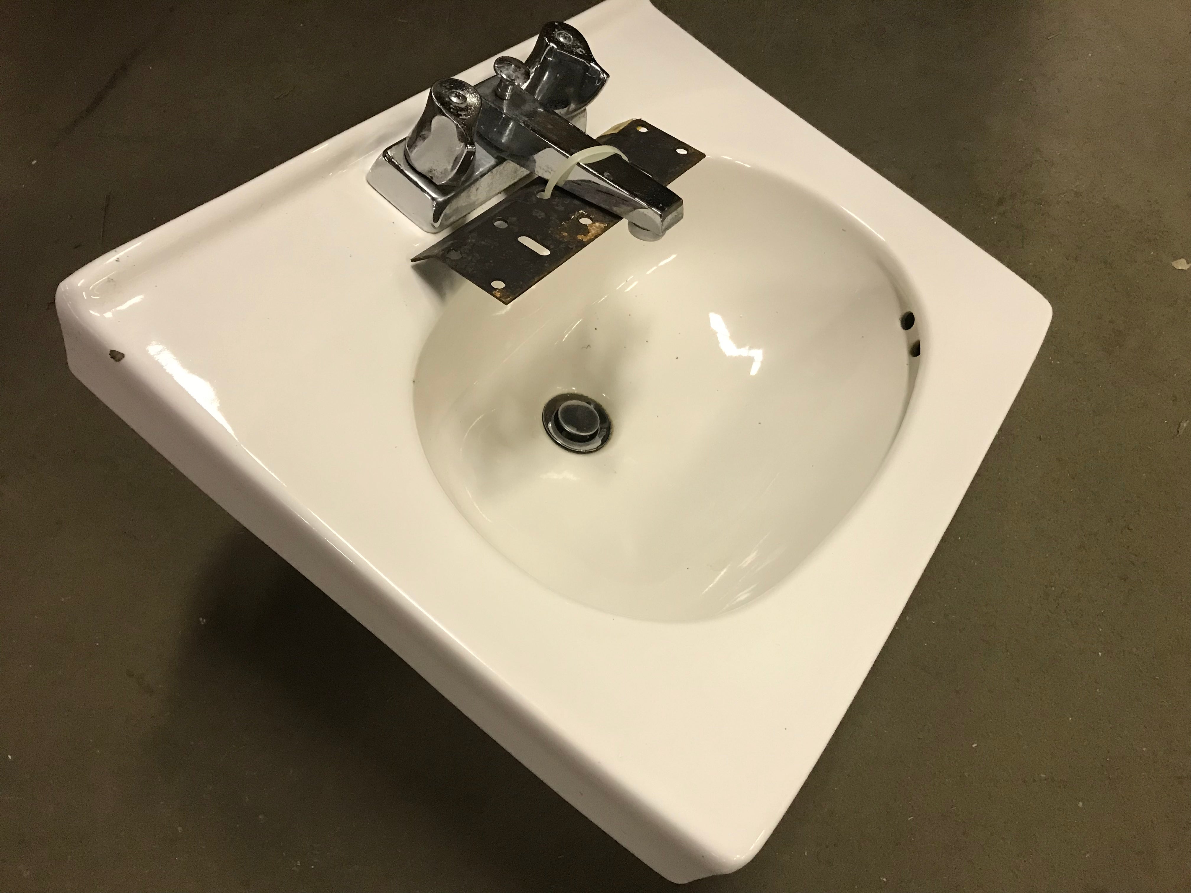 Porcelain Pedestal Sink Top