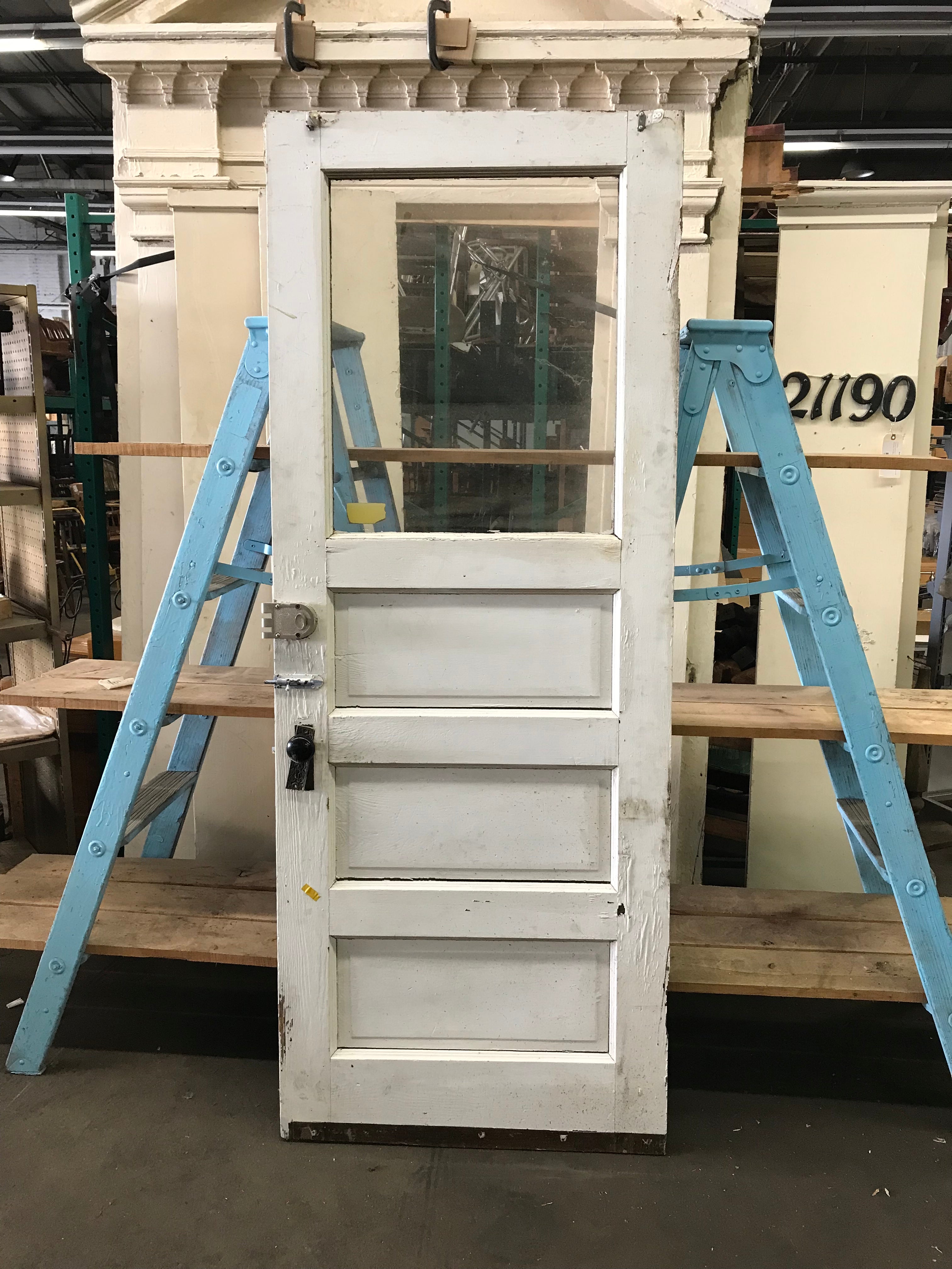 Three Panel Entry Door with Window