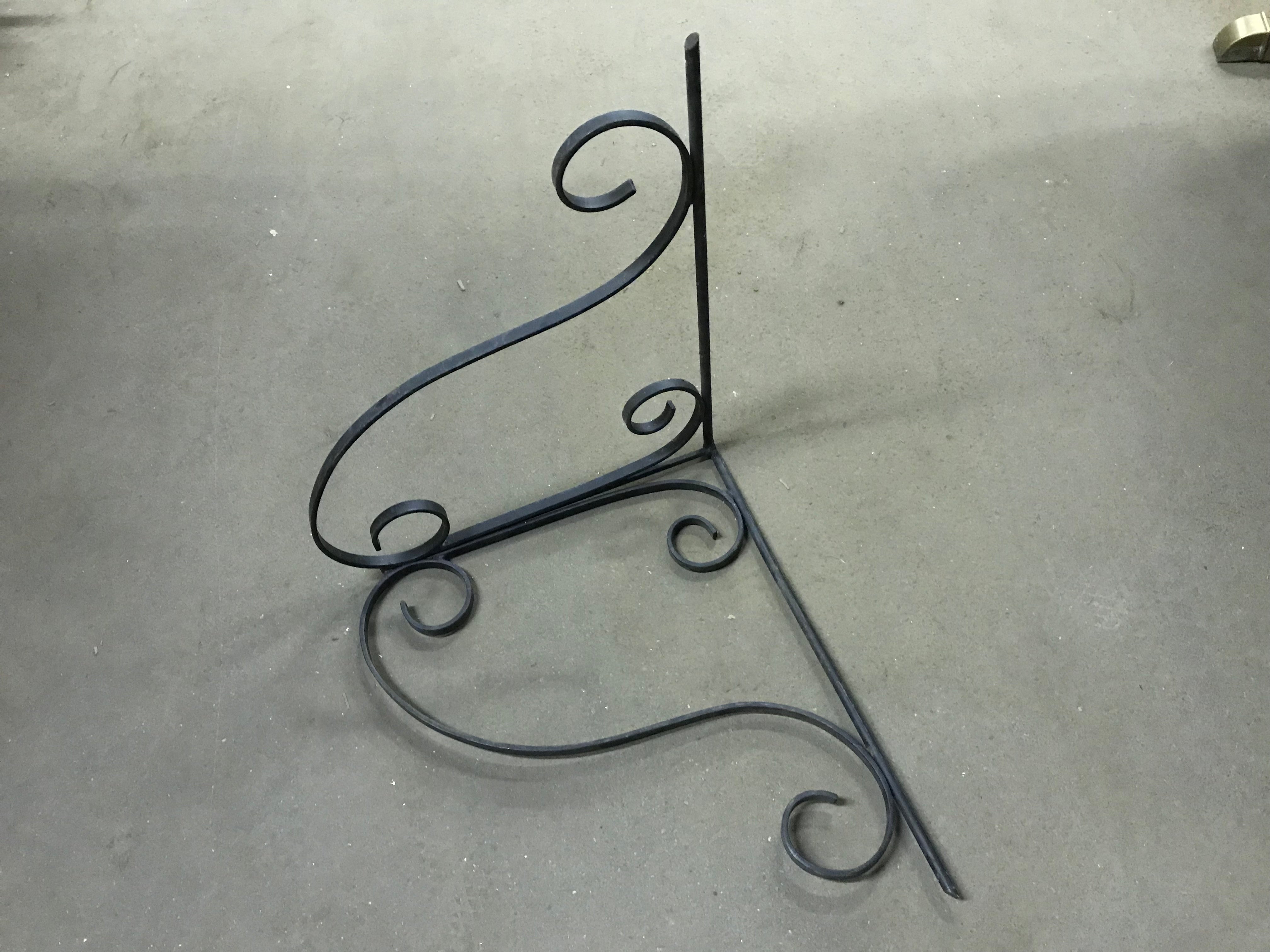 Wrought Iron Corner Bracket