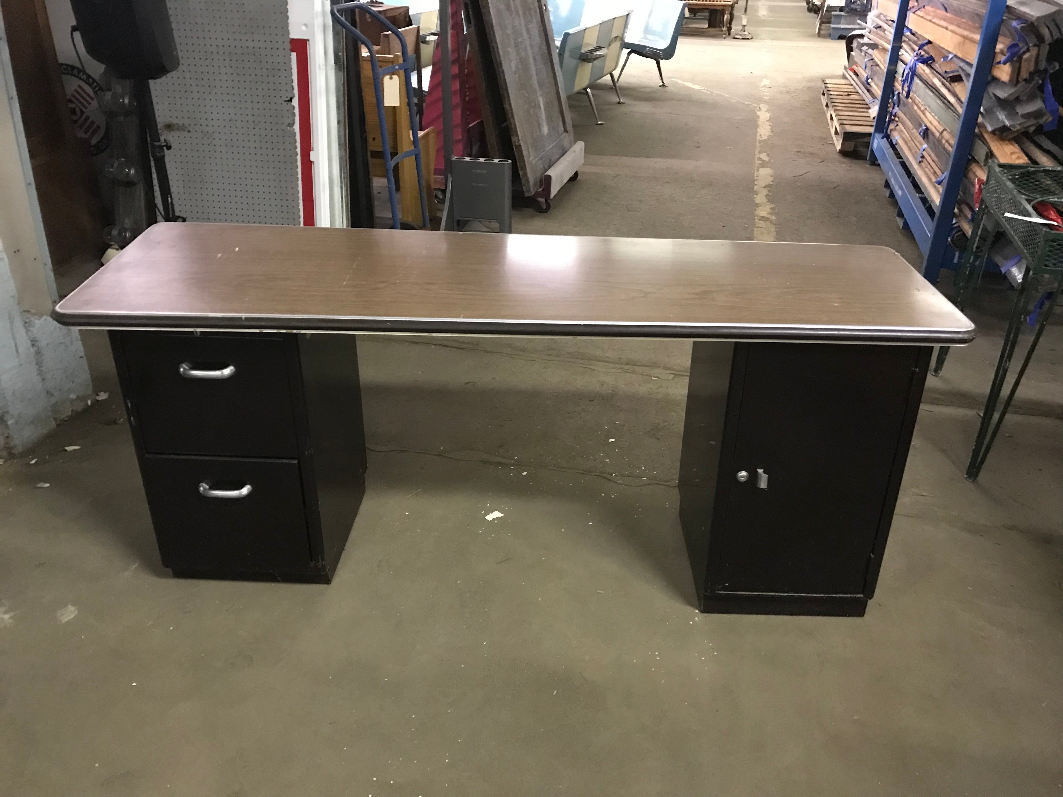 Metal Credenza Desk