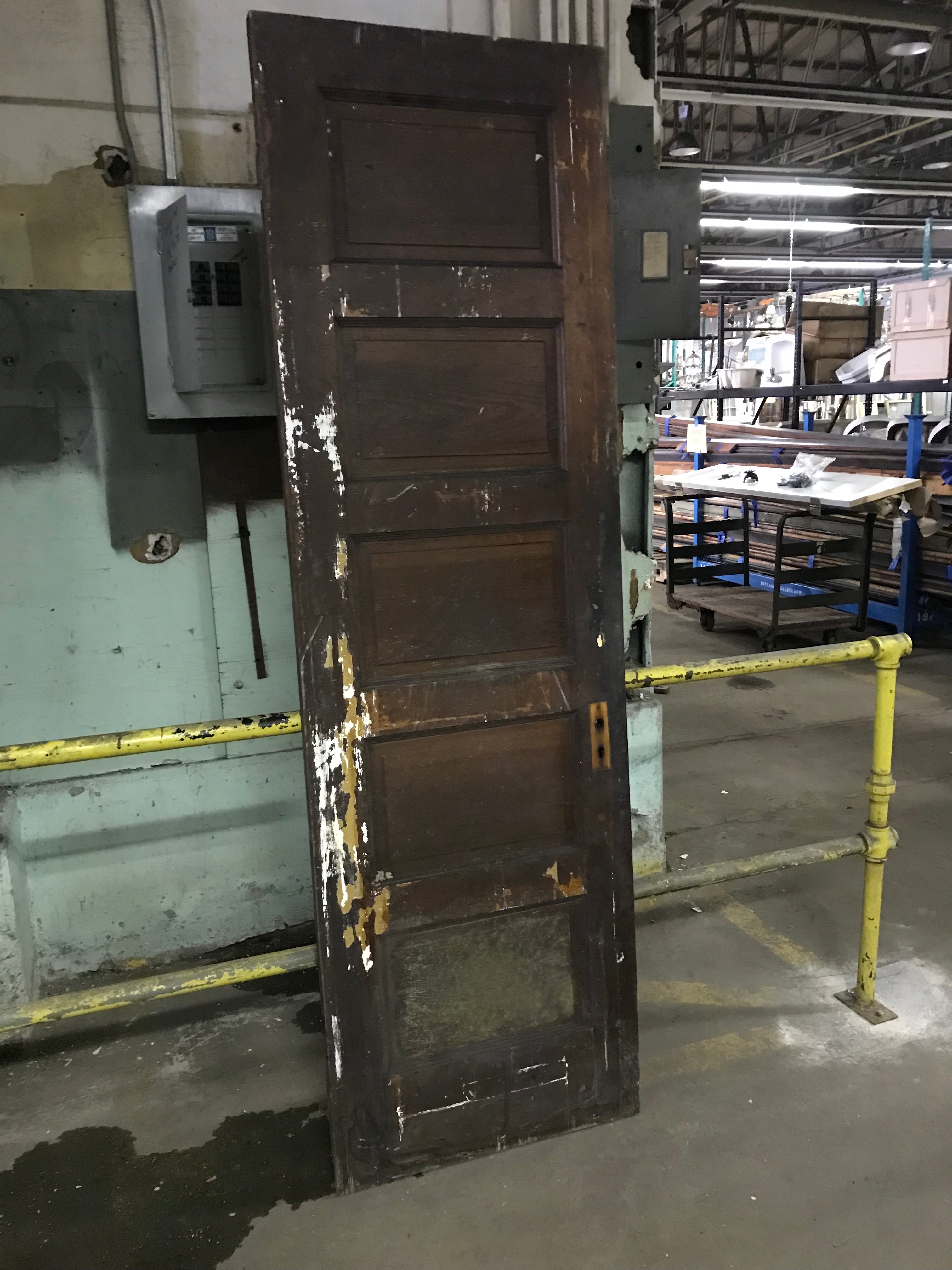 Horizontal Five Panel Door