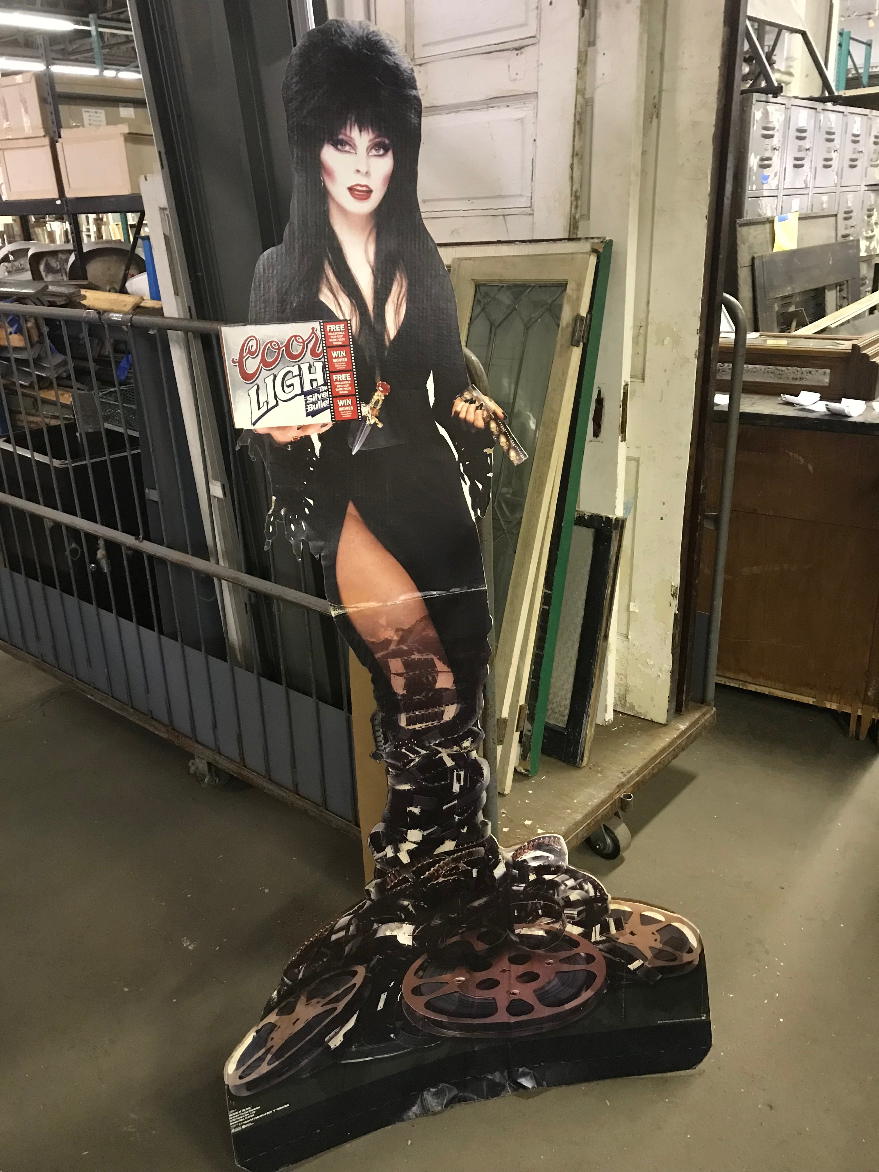 Elvira Coors Promotional Cutout