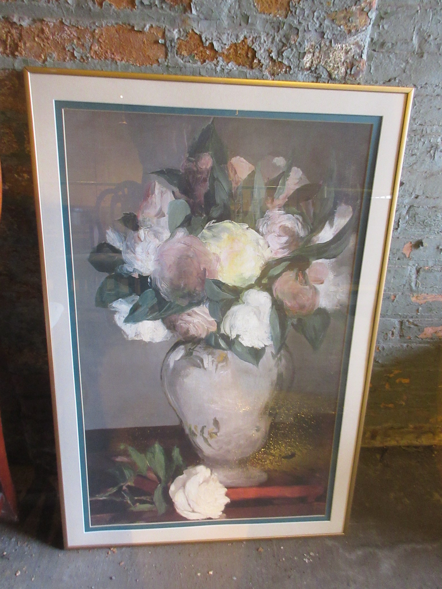 Framed Floral Print