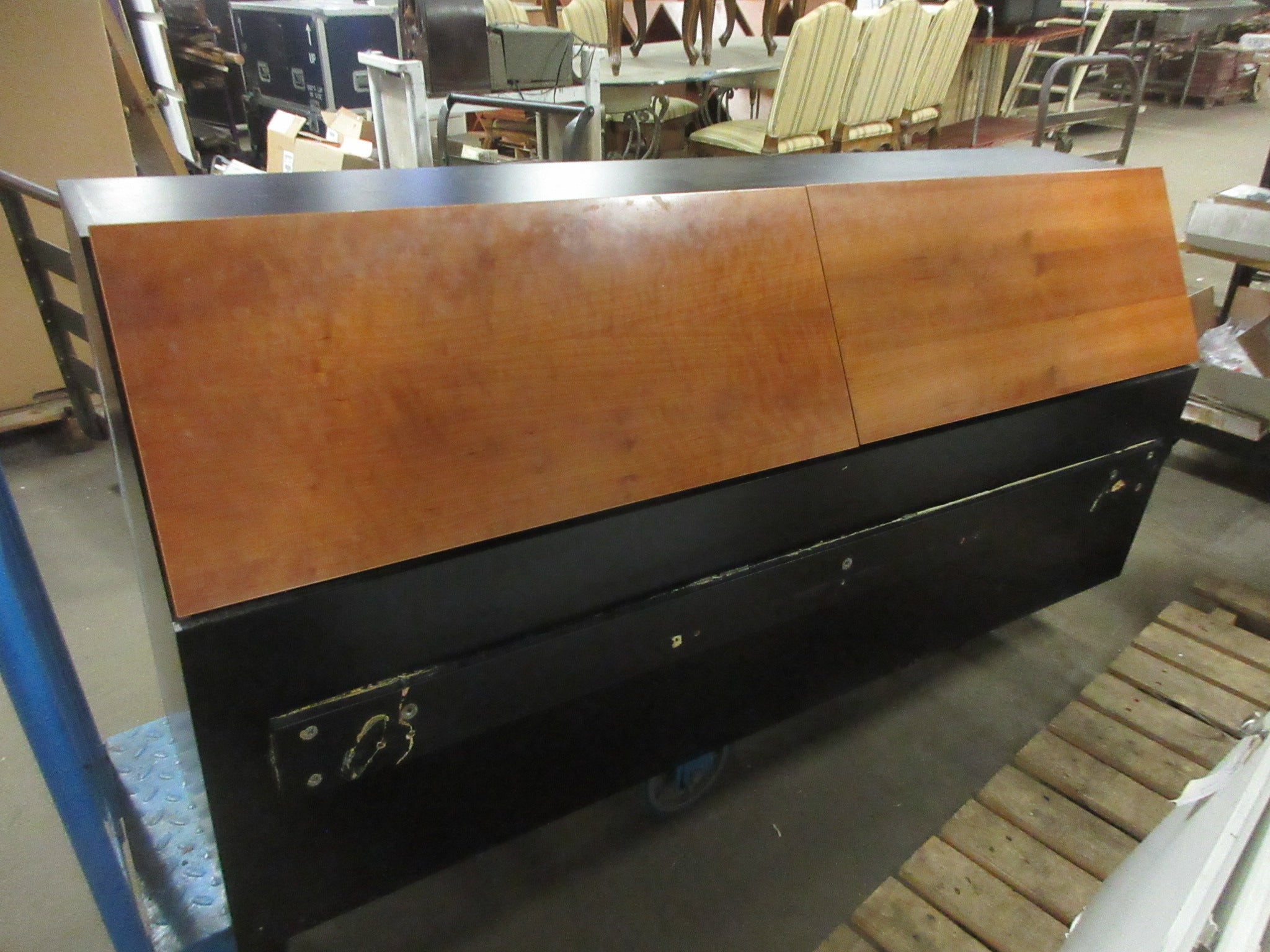 Queen Headboard with Storage