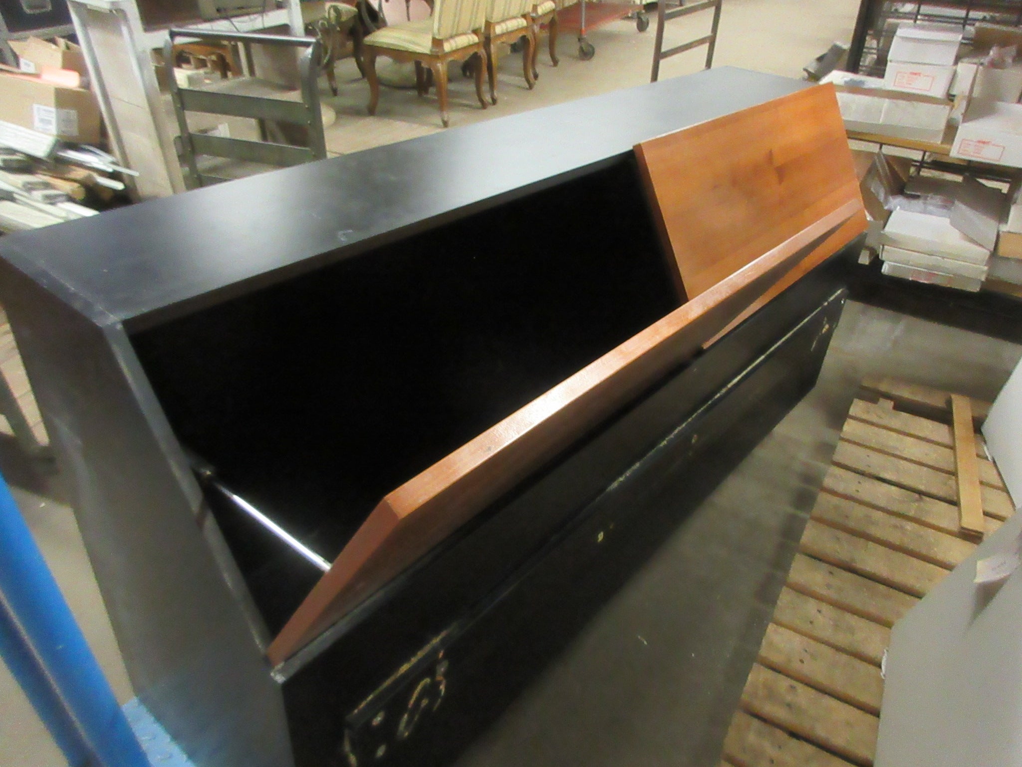 Queen Headboard with Storage
