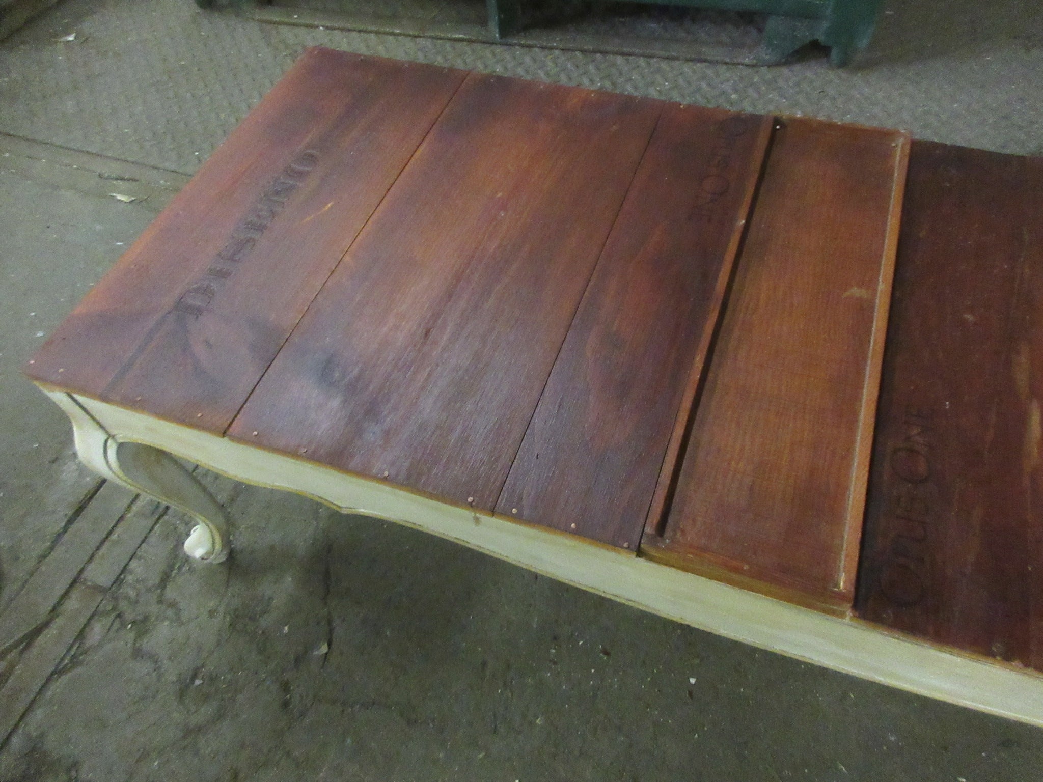 Repurposed Wooden Coffee Table