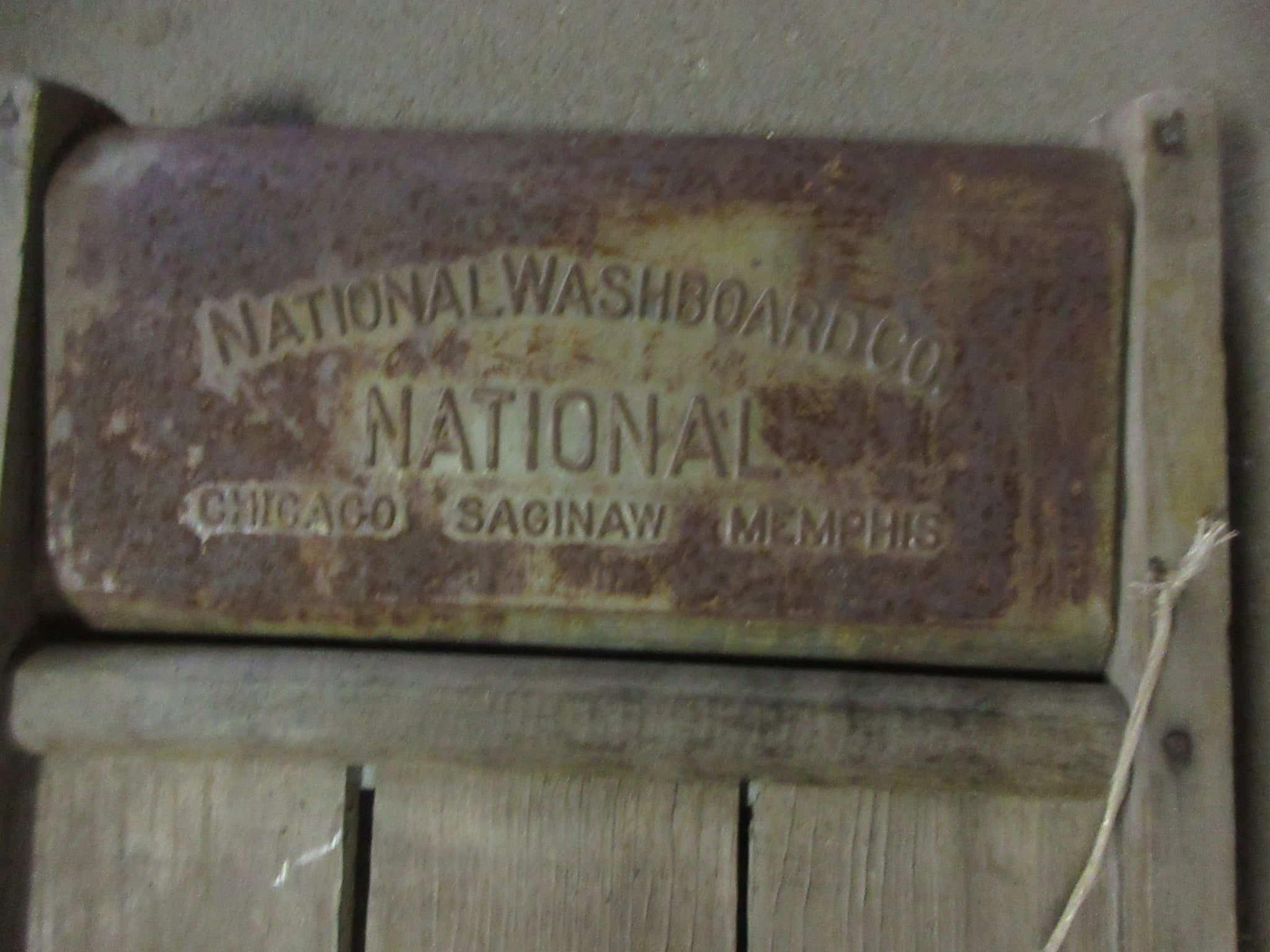 Vintage National Washboard Co. Washboard