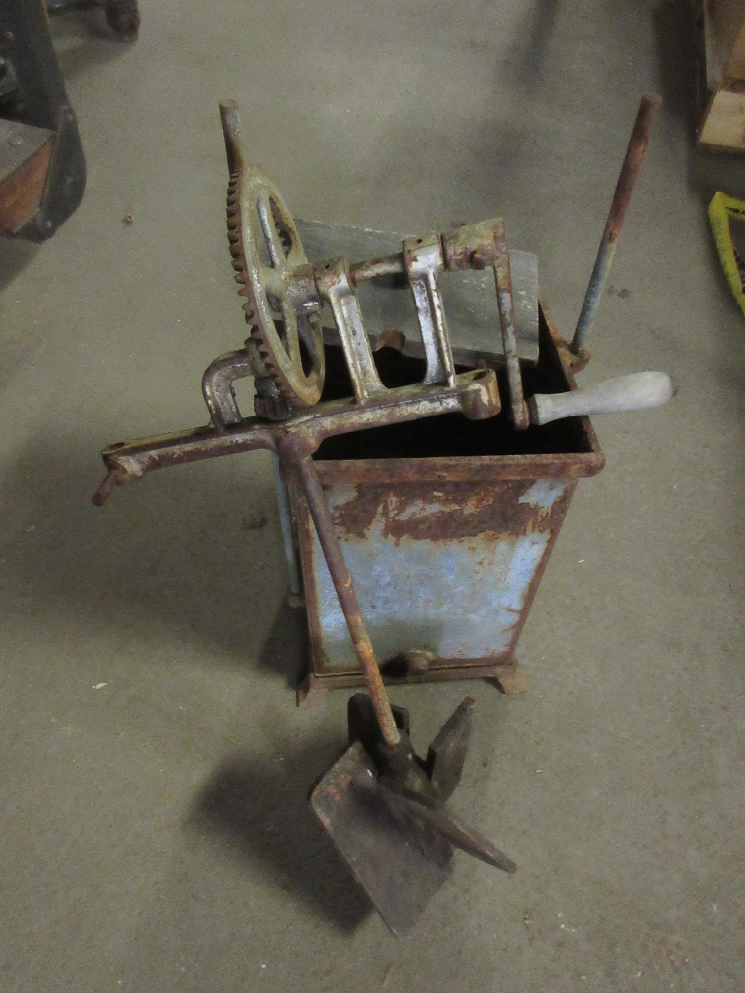 Antique Metal Ice Cream Maker