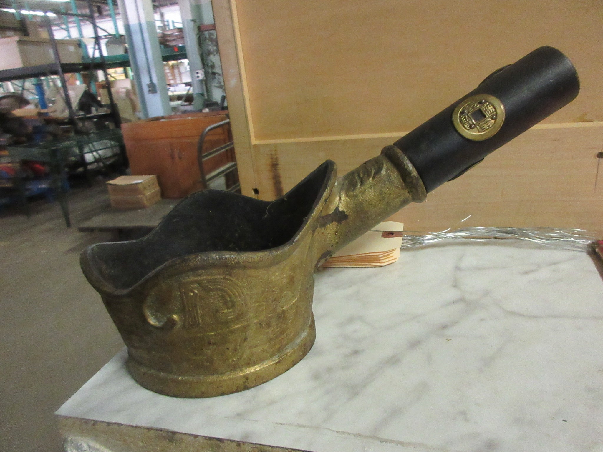 Antique Silk Iron/Ladle