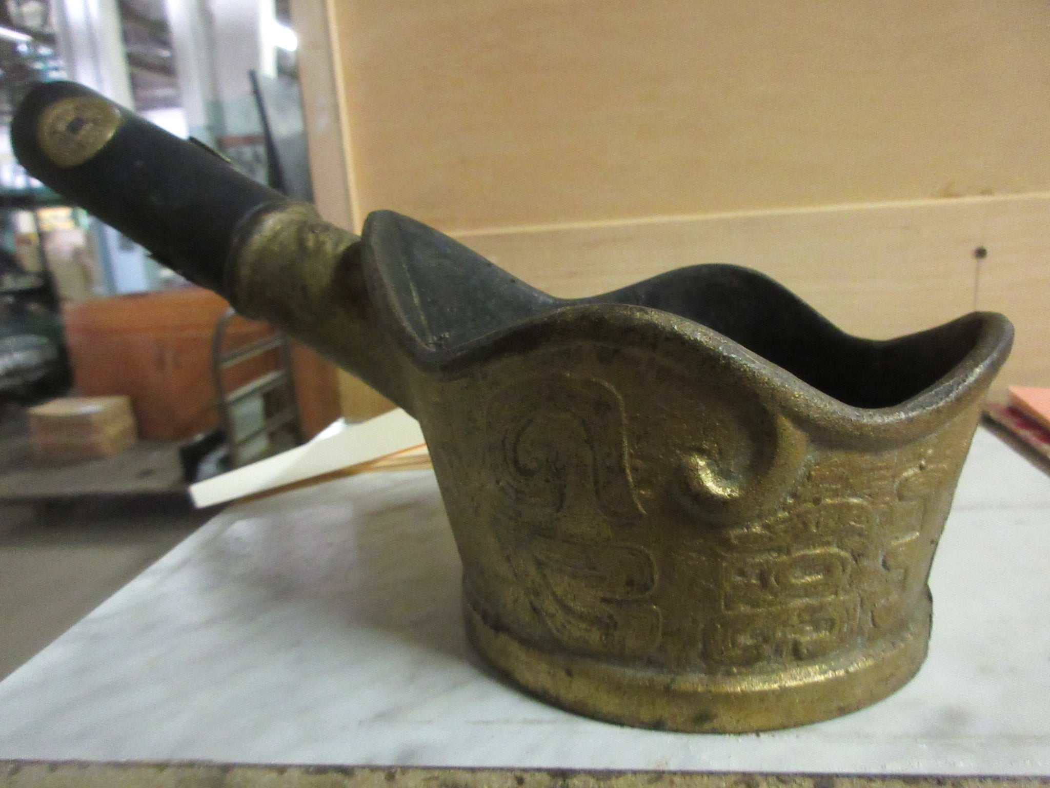 Antique Silk Iron/Ladle