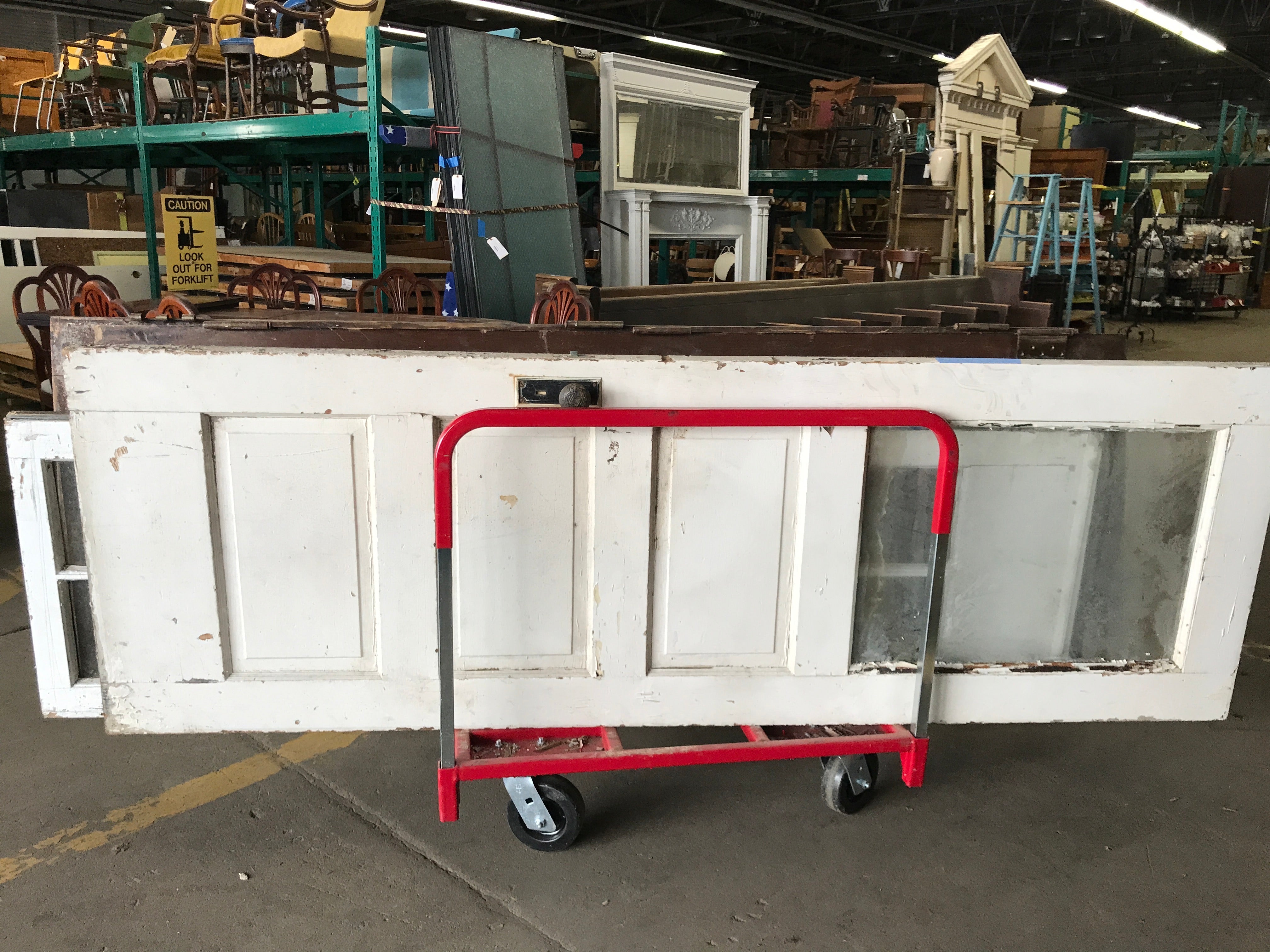 Exterior Wood Door  Partial Glass
