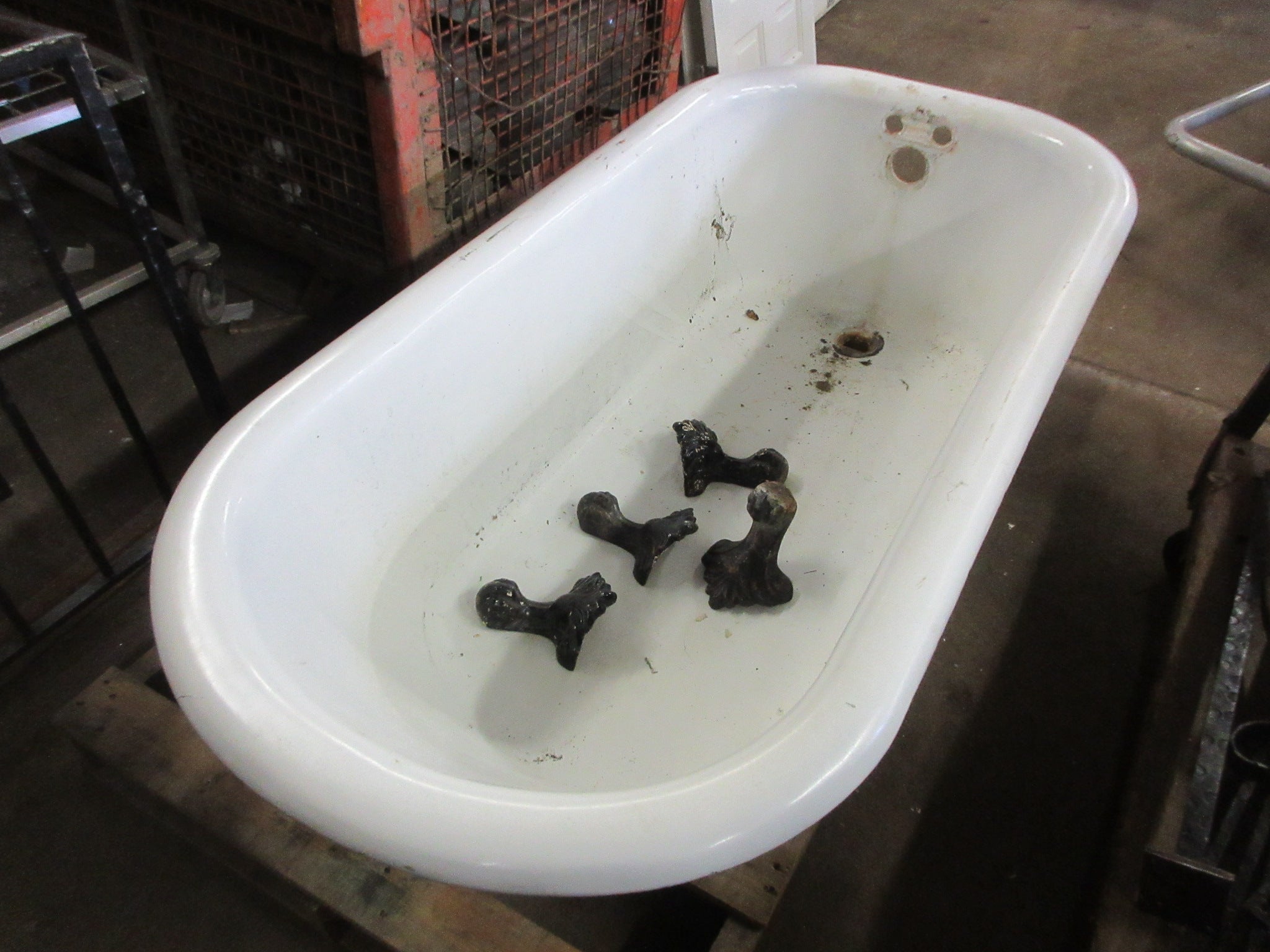 Claw Foot Cast Iron Tub