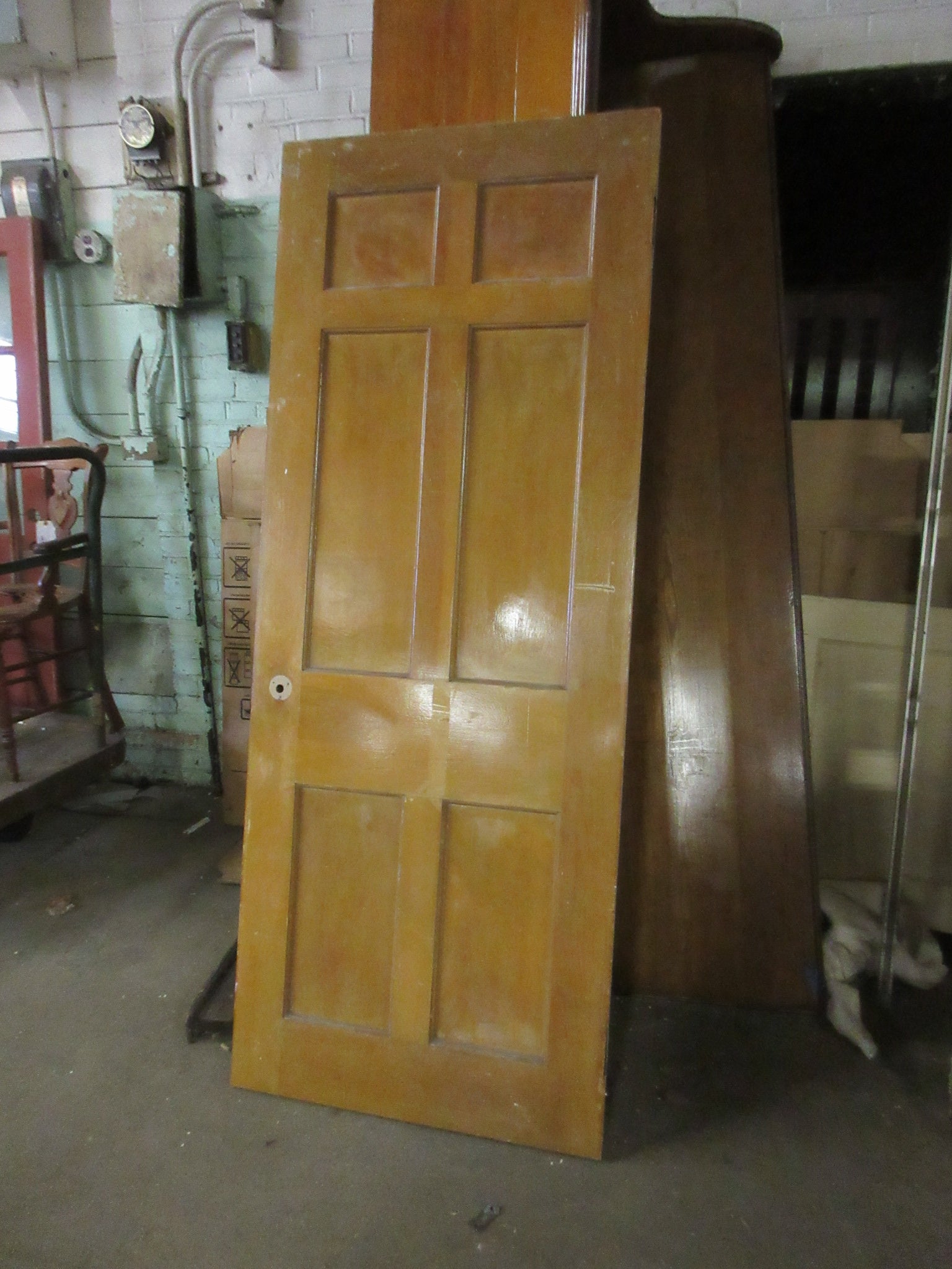 Six Panel Interior Wooden Door