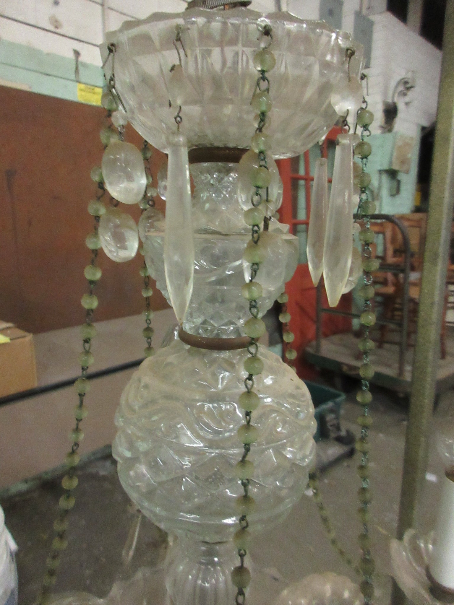 Crystal Beaded Chandelier