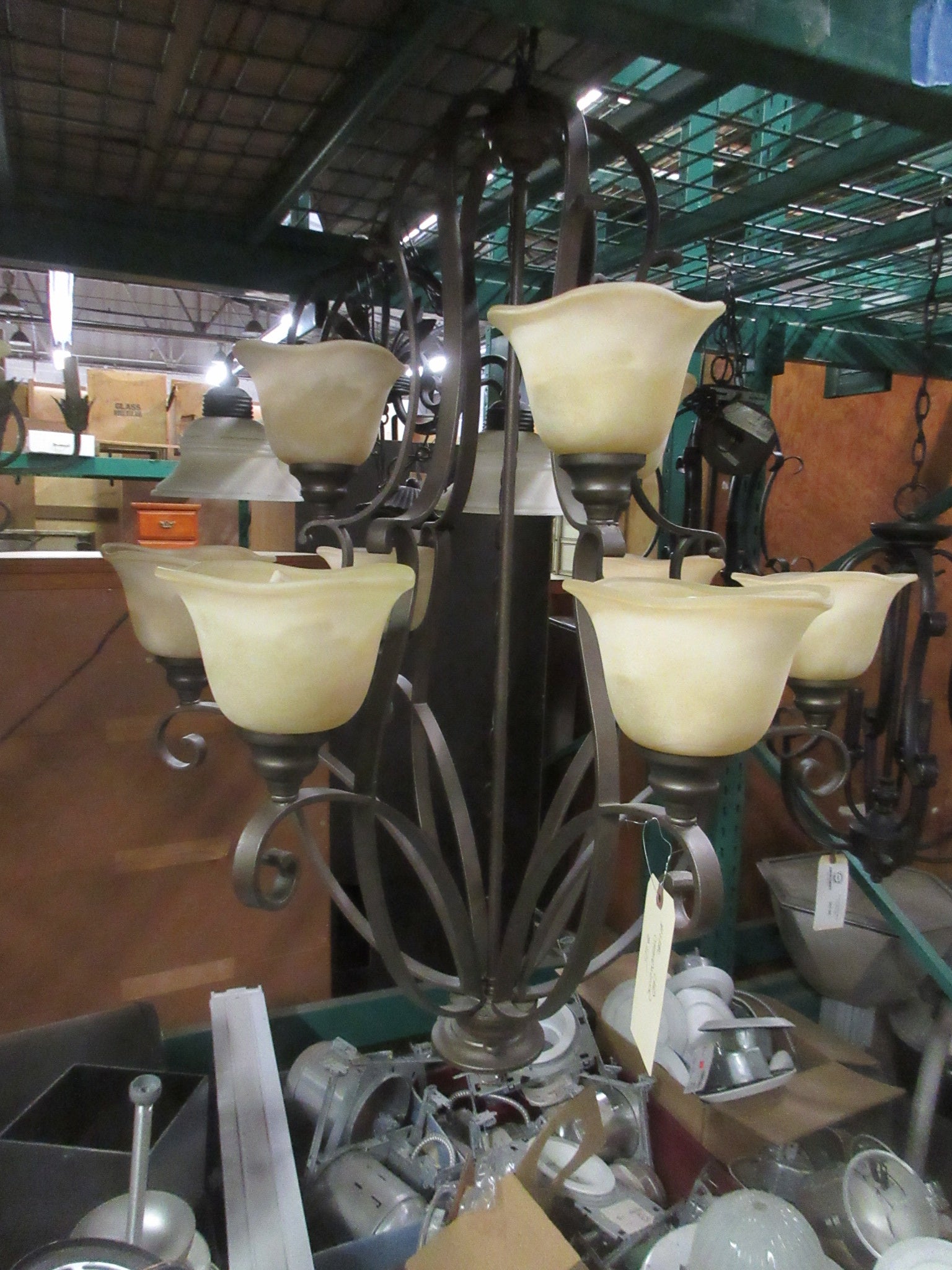 Metal LED Chandelier