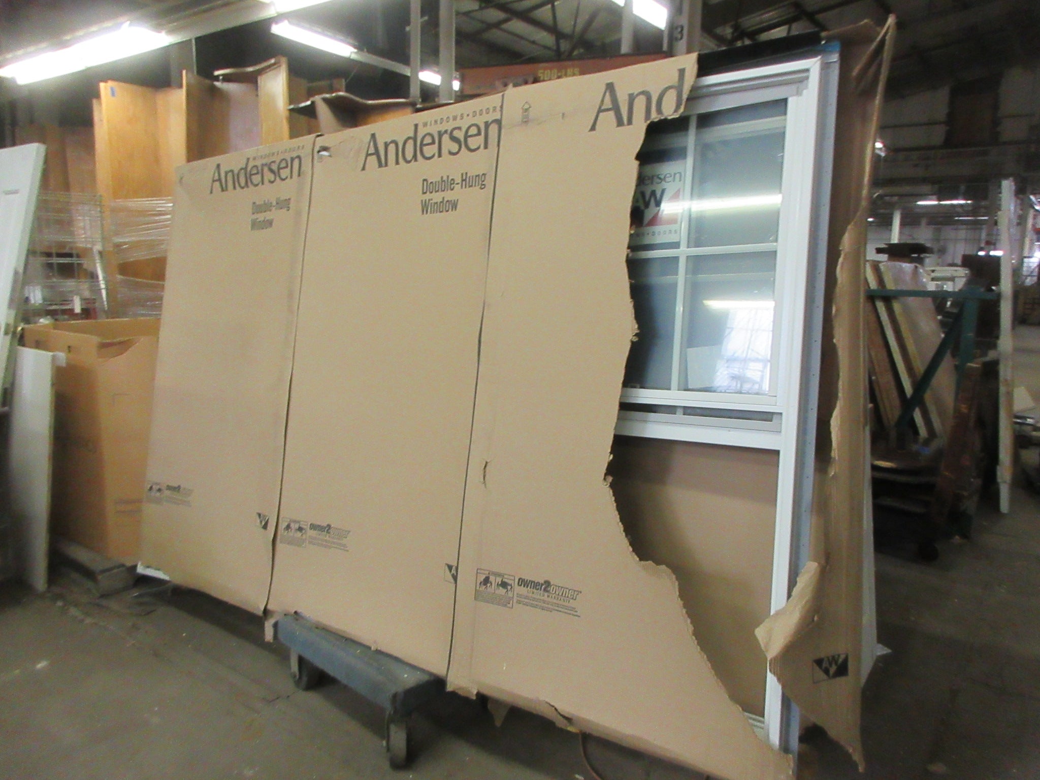 Double Hung Vinyl Window (New in Box)