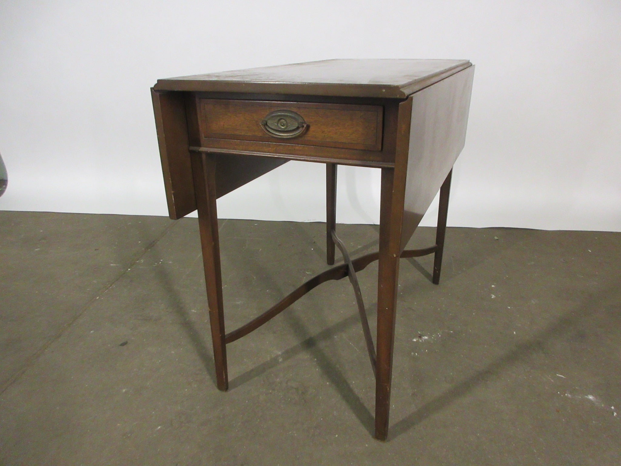 Kittinger Dominion Drop Leaf Table with Drawer