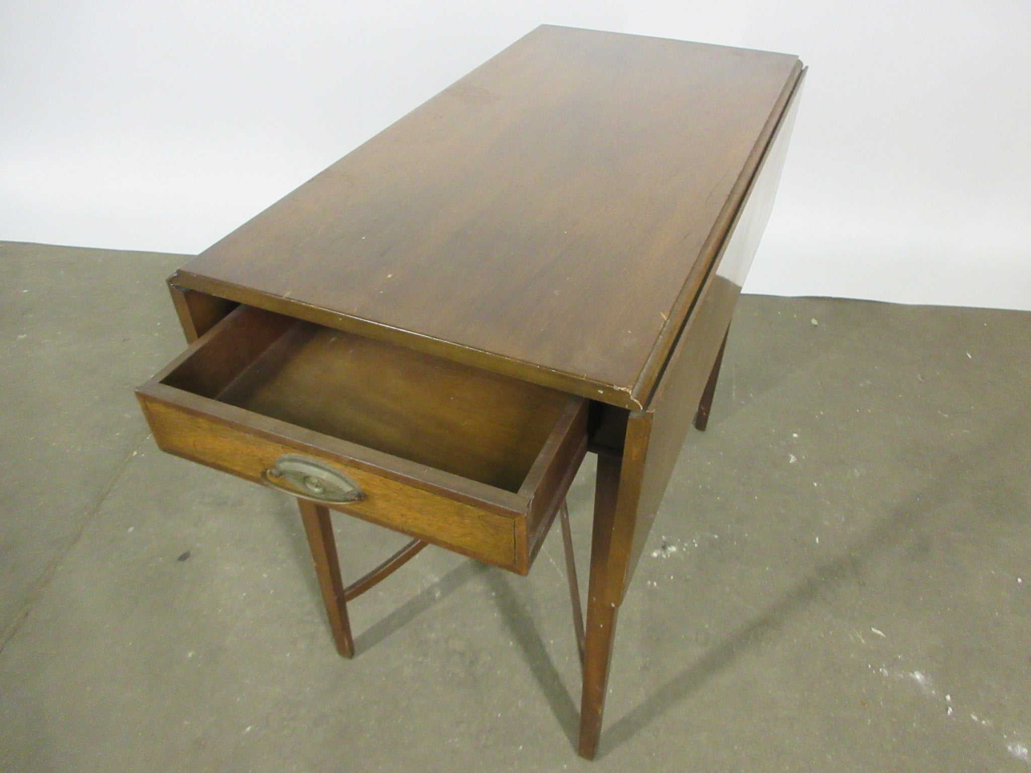 Kittinger Dominion Drop Leaf Table with Drawer