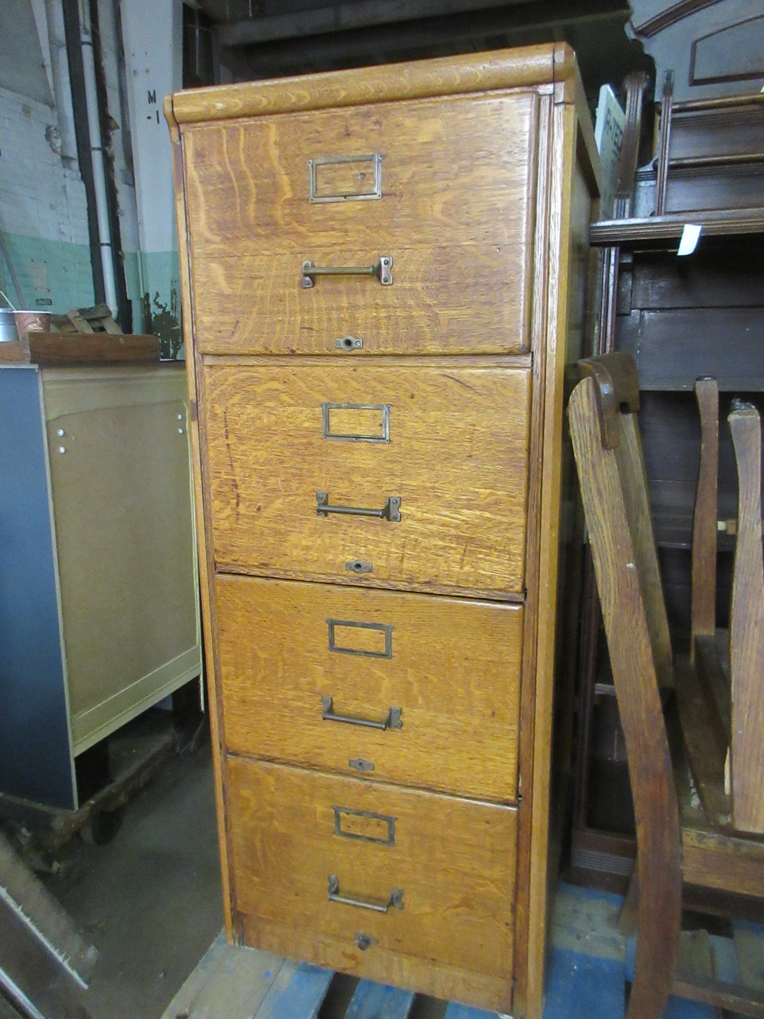 Wooden Filing Cabinet