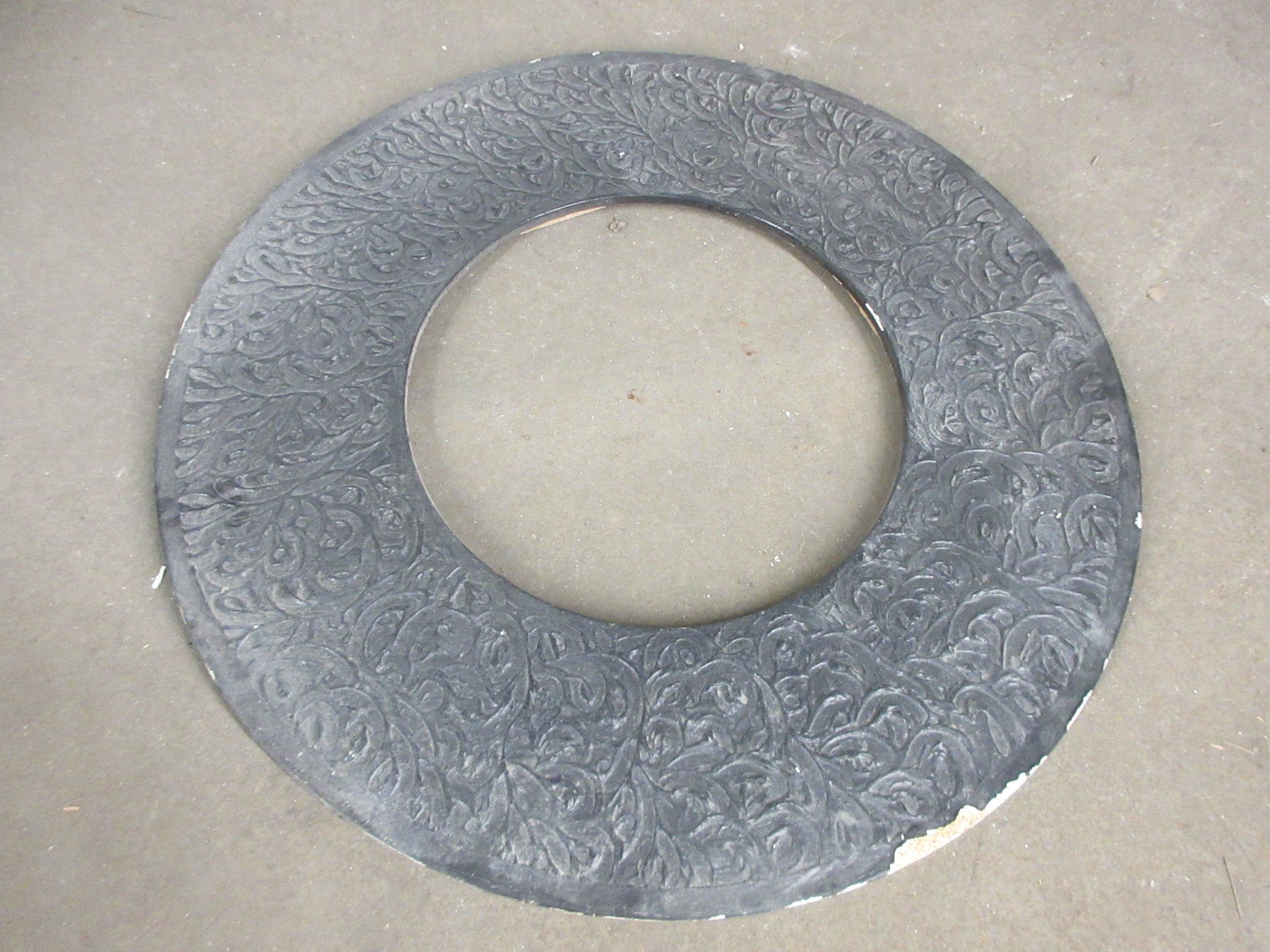 Round Wooden Frame