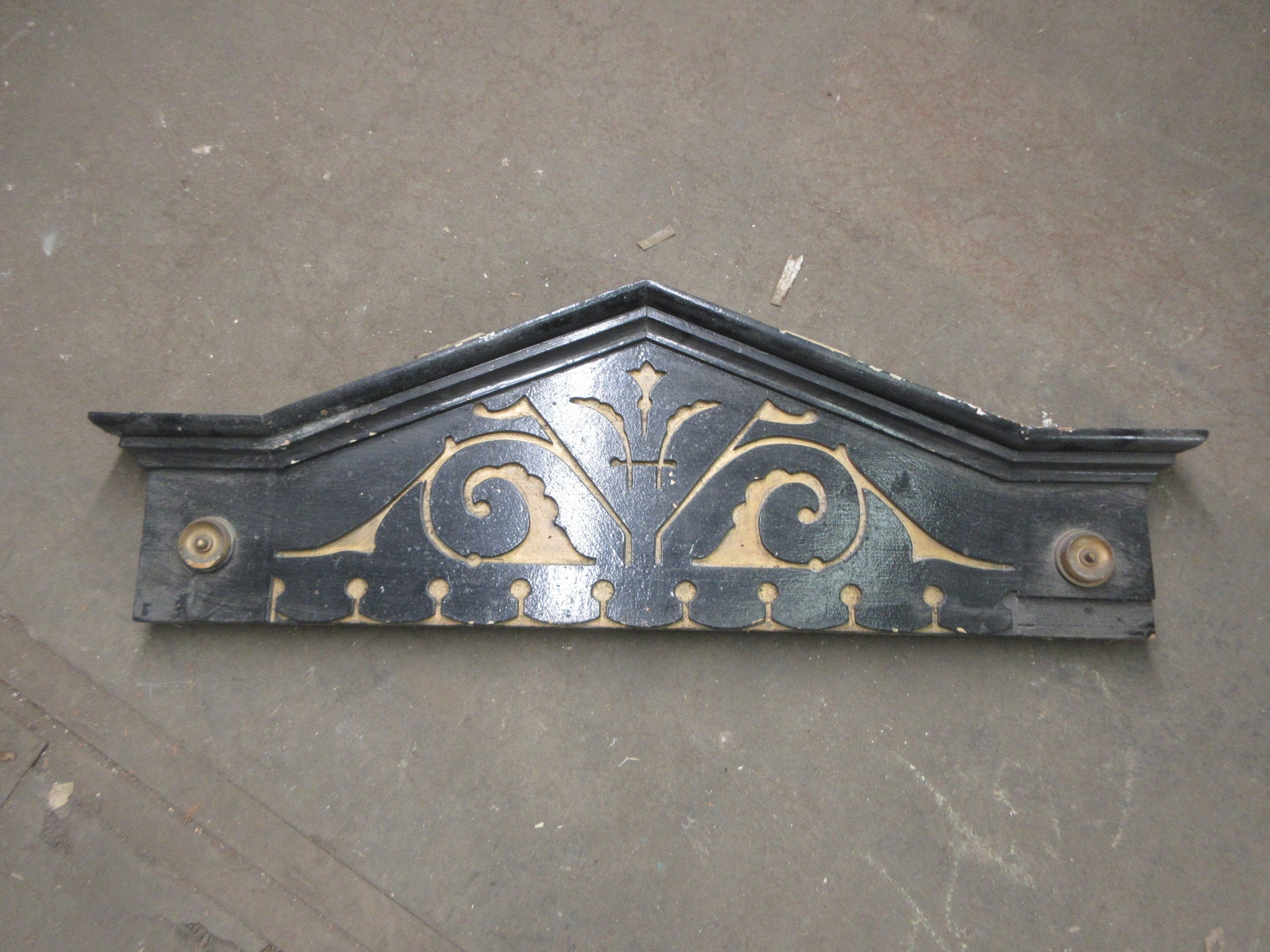 Wooden Transom Accent
