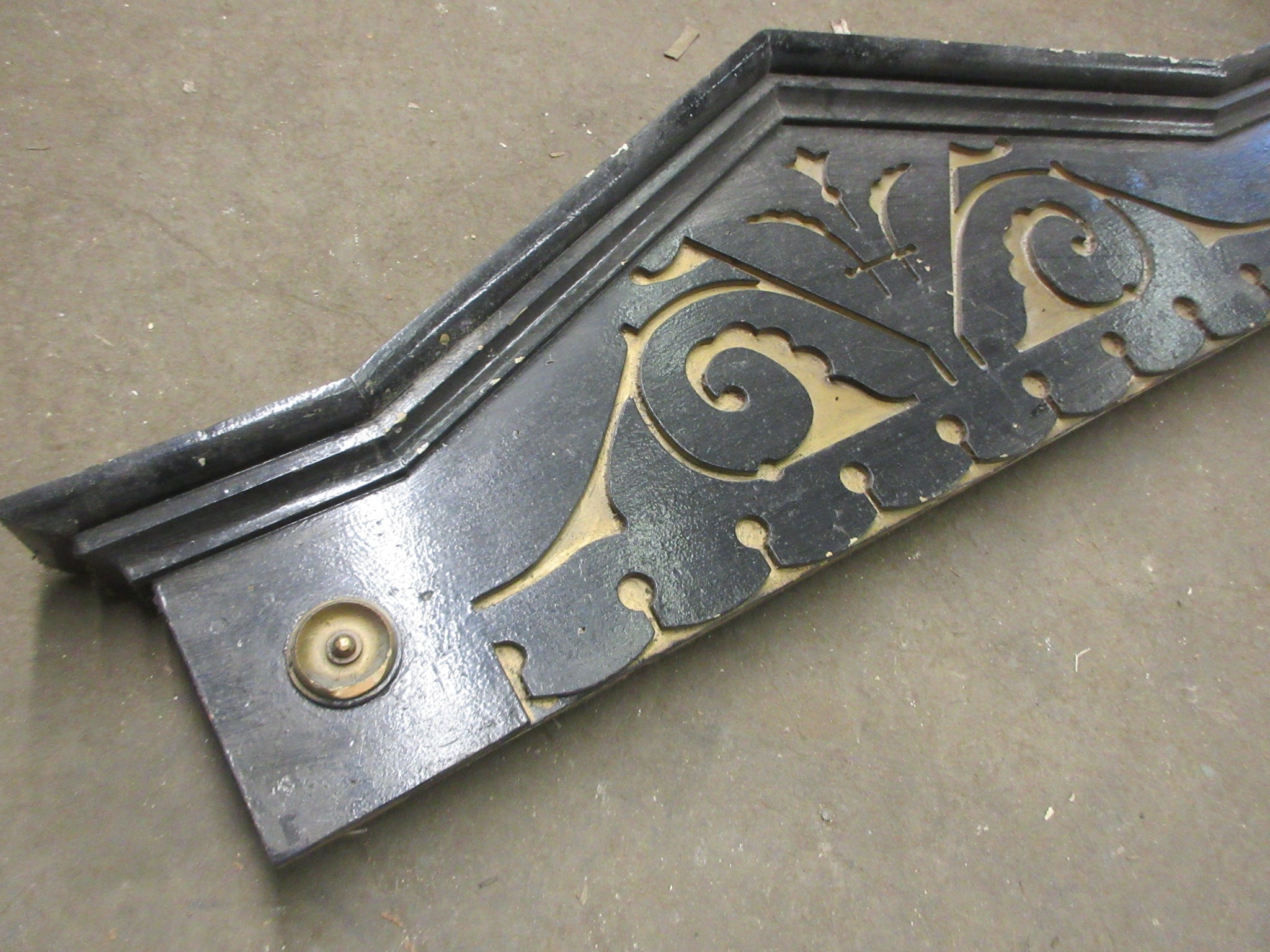 Wooden Transom Accent