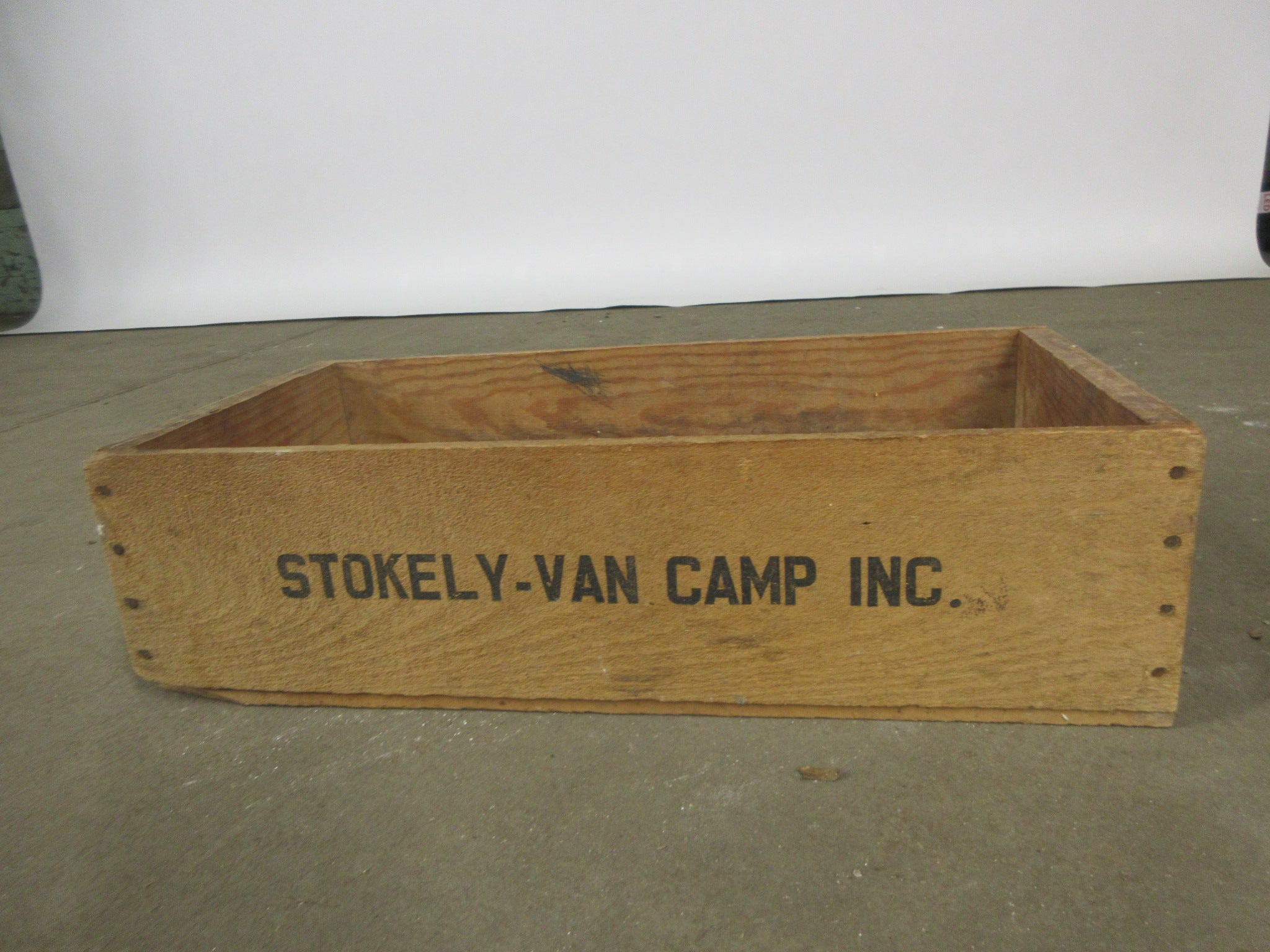 Stokely Wooden Box
