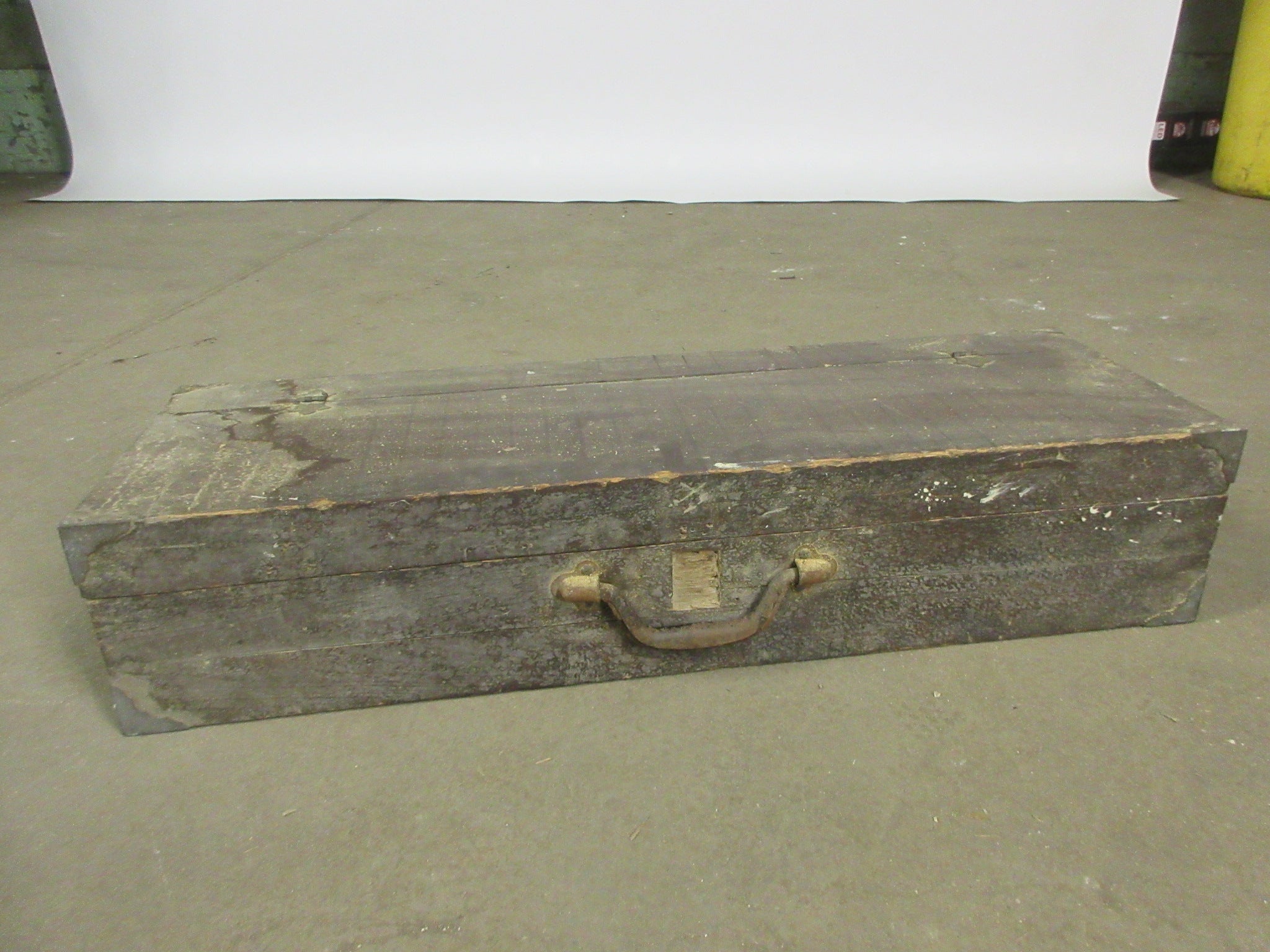 Antique Wooden Travel Case