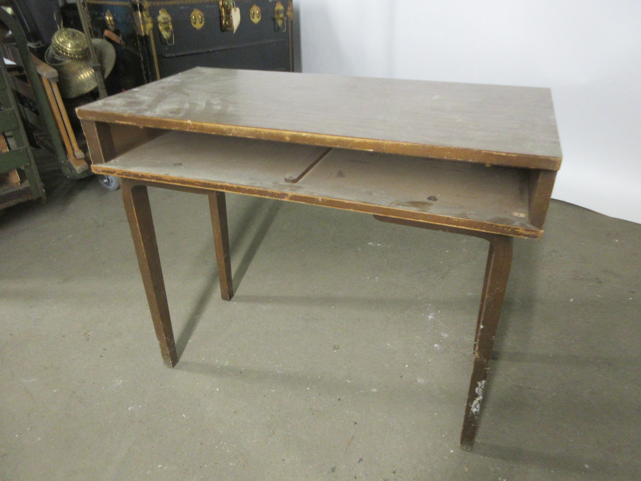 Wood Mid Century Desk