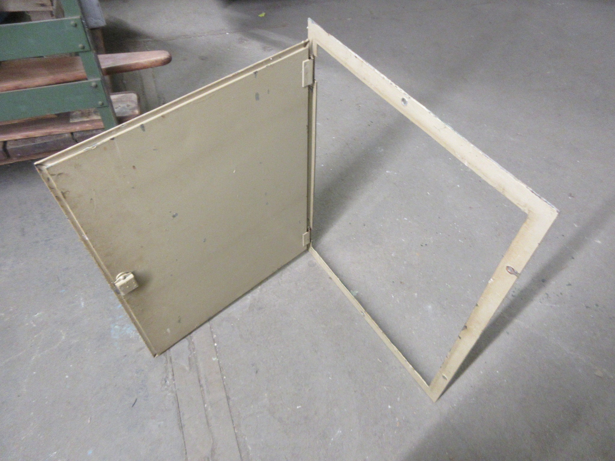 Industrial Steel Flush Mount Door