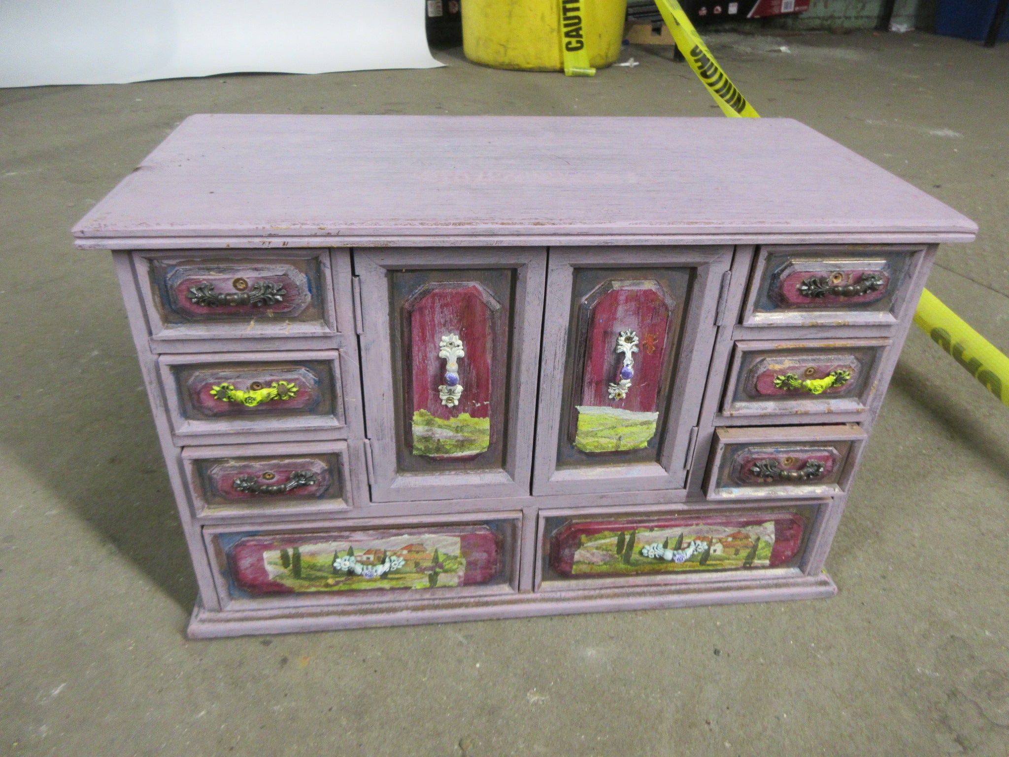Painted Jewelry Box