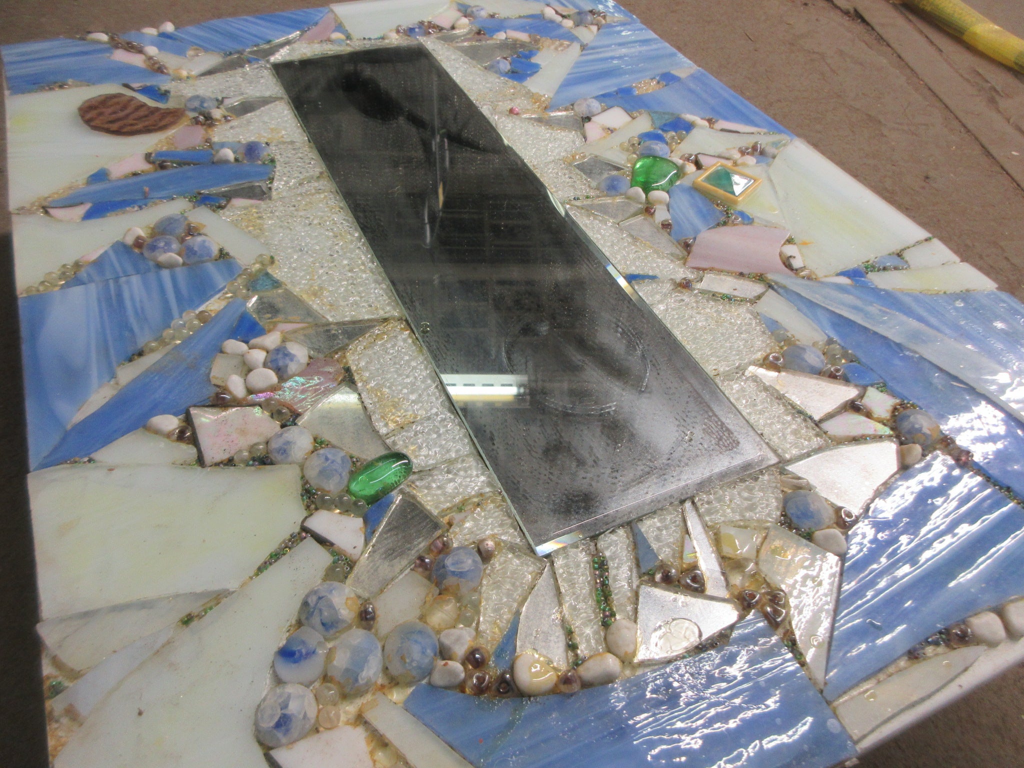 Mosaic Recessed Medicine Cabinet