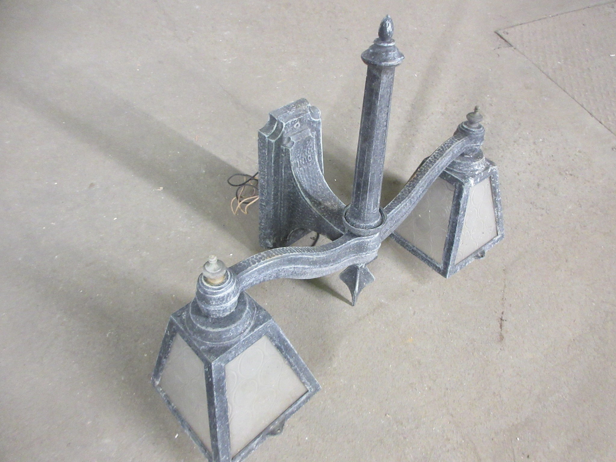Exterior Two Sconce Light Fixture