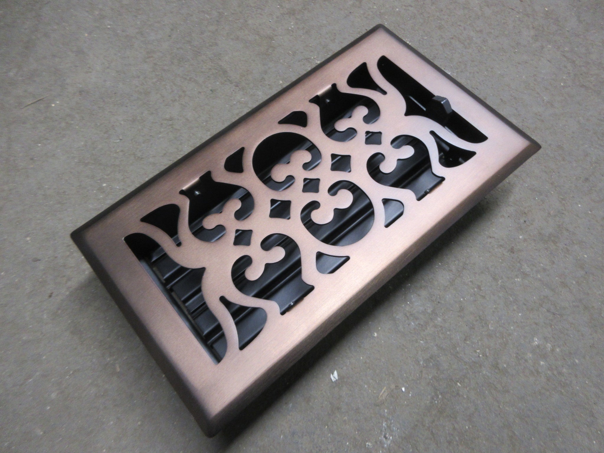 4" x 8" Steel Register with Damper - ORB