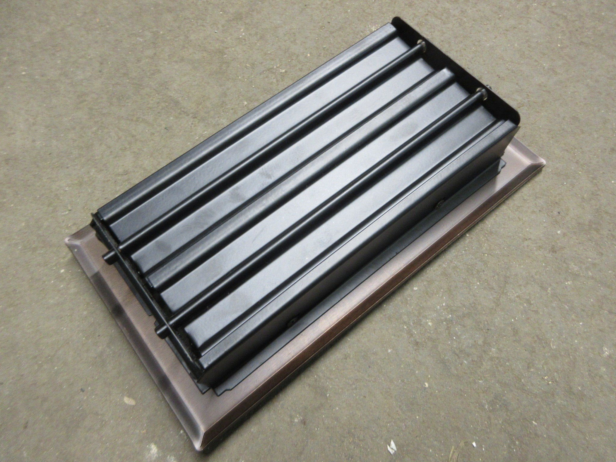 4" x 8" Steel Register with Damper - ORB
