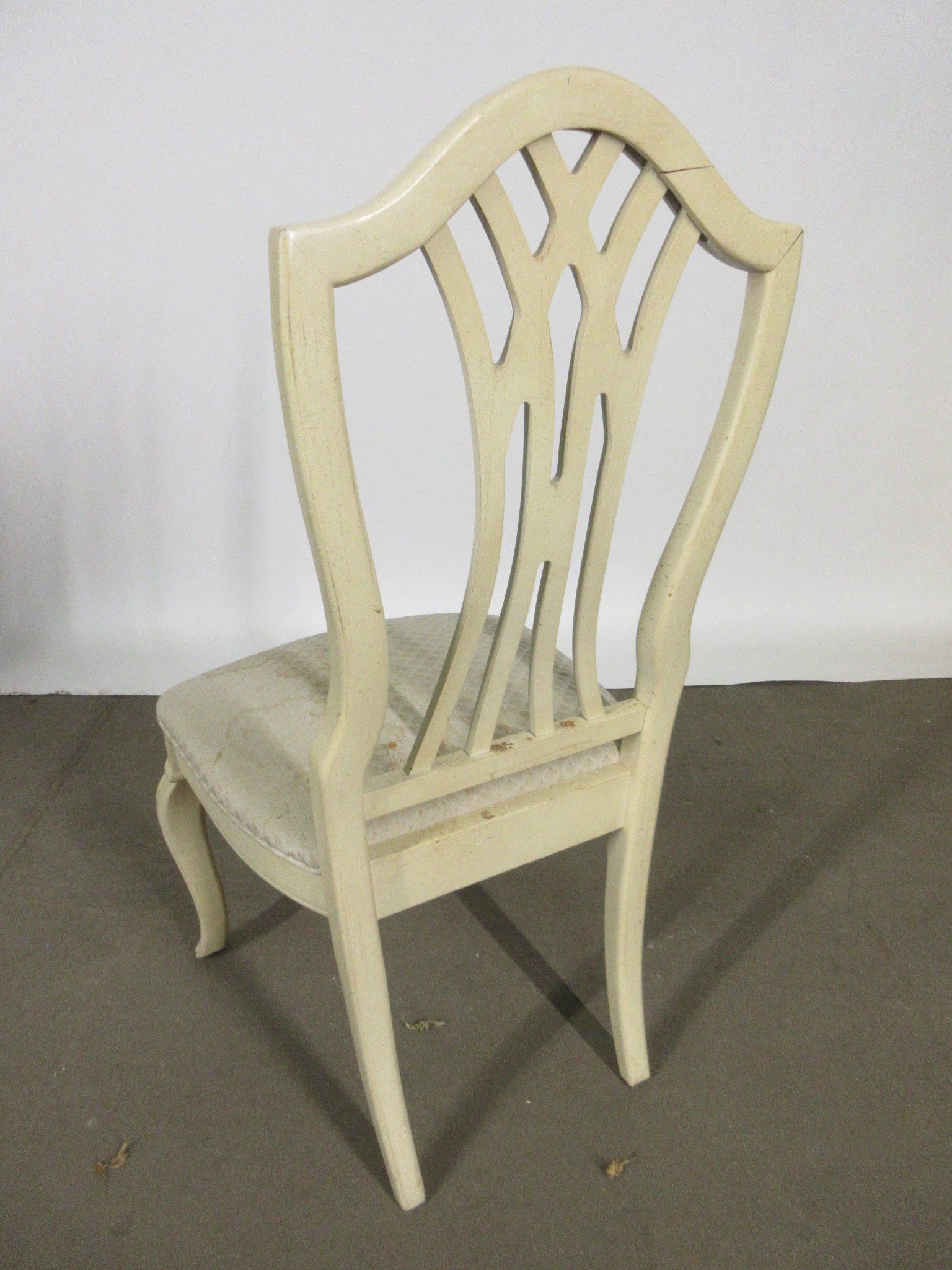 Splatback Upholstered Seat Dining Chair