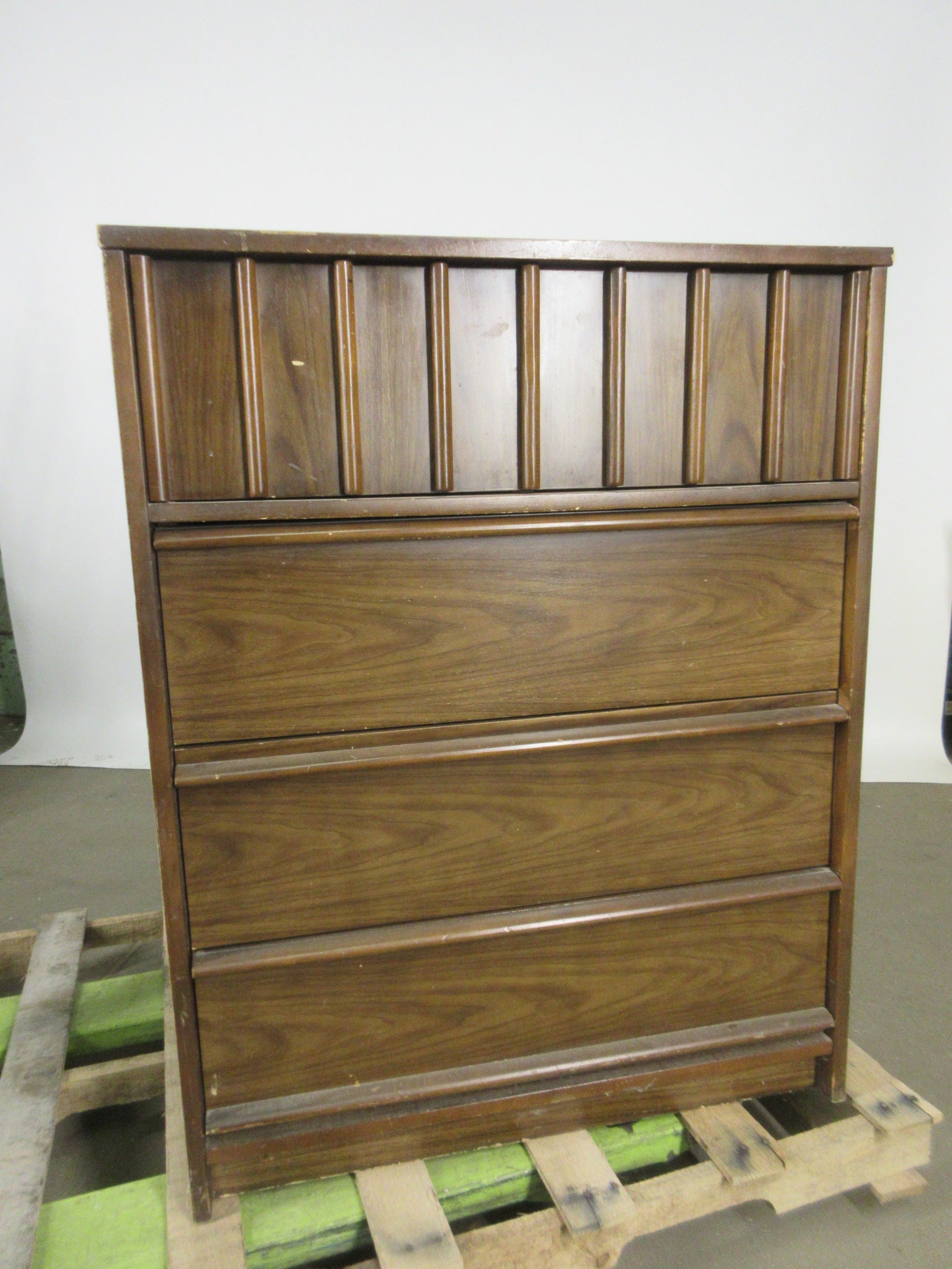 Mid Century Four Drawer Dresser