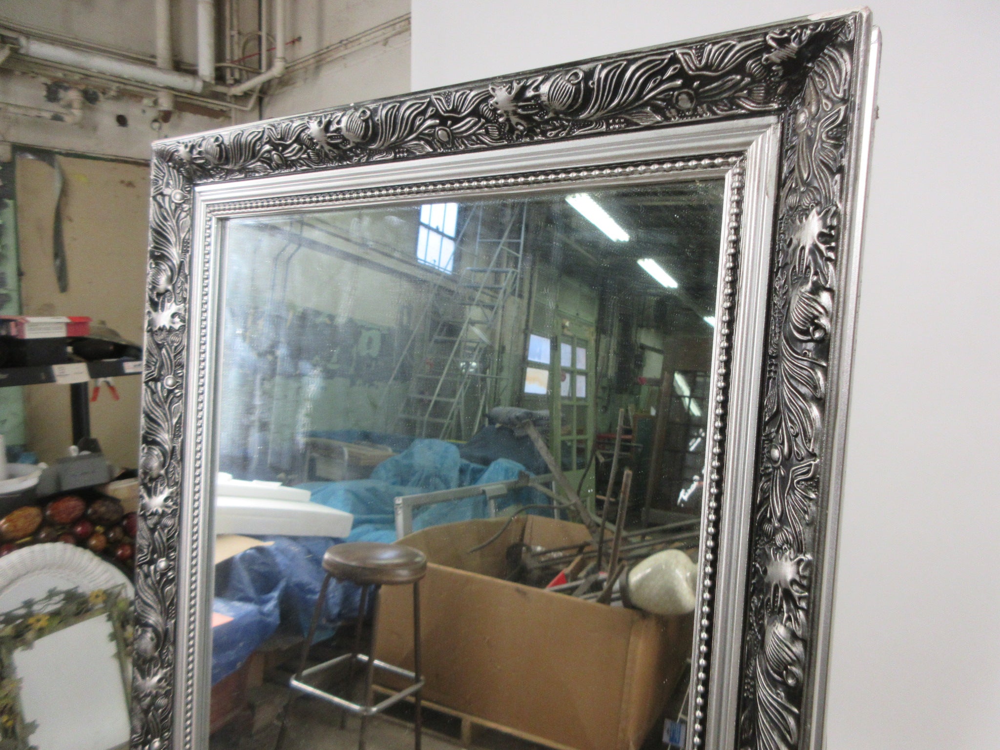 Decorative Frame Floor/Wall Mirror