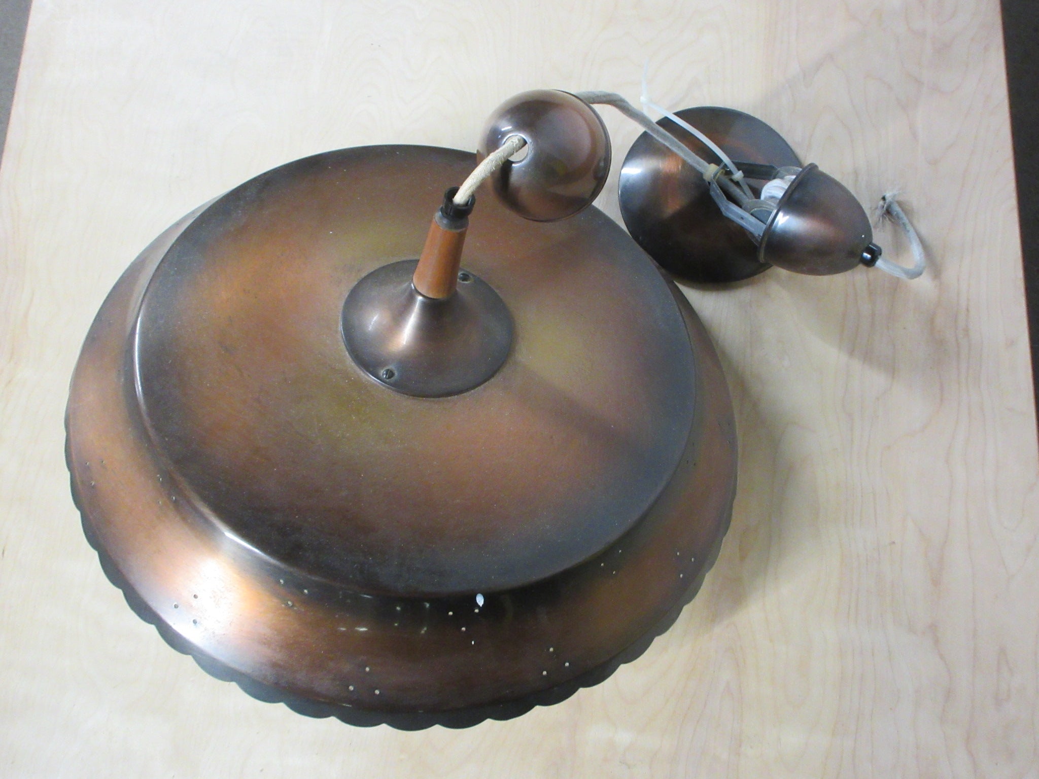 Vintage Adjustable Pendant Light Fixture