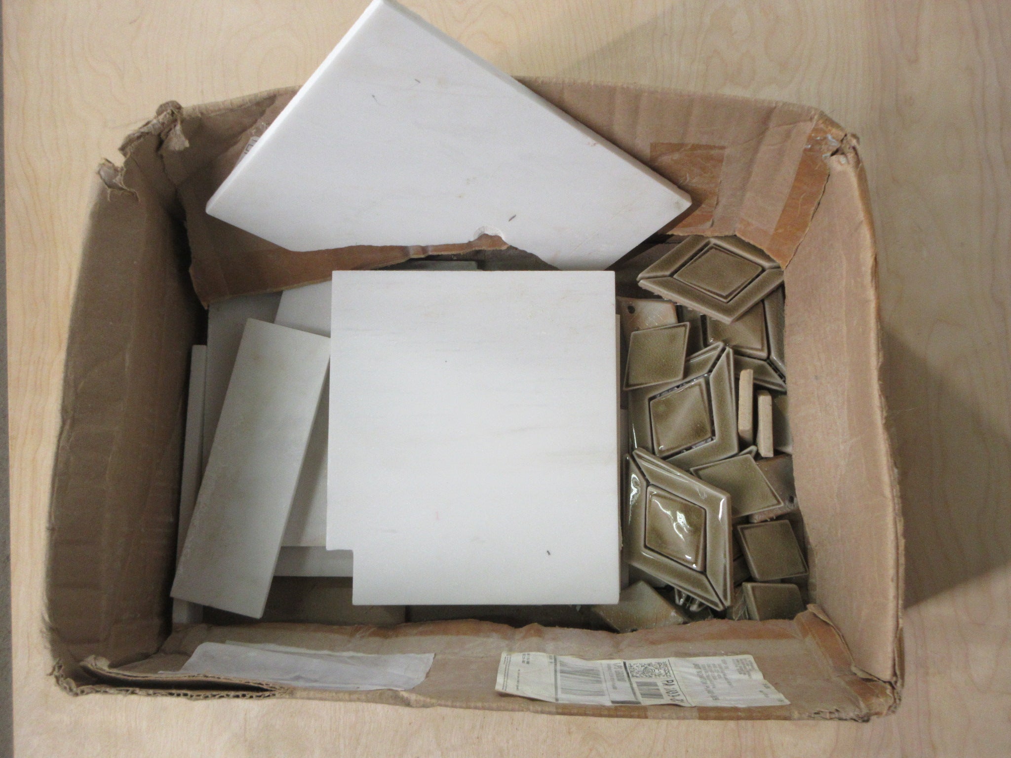 Lot of Assorted Tile