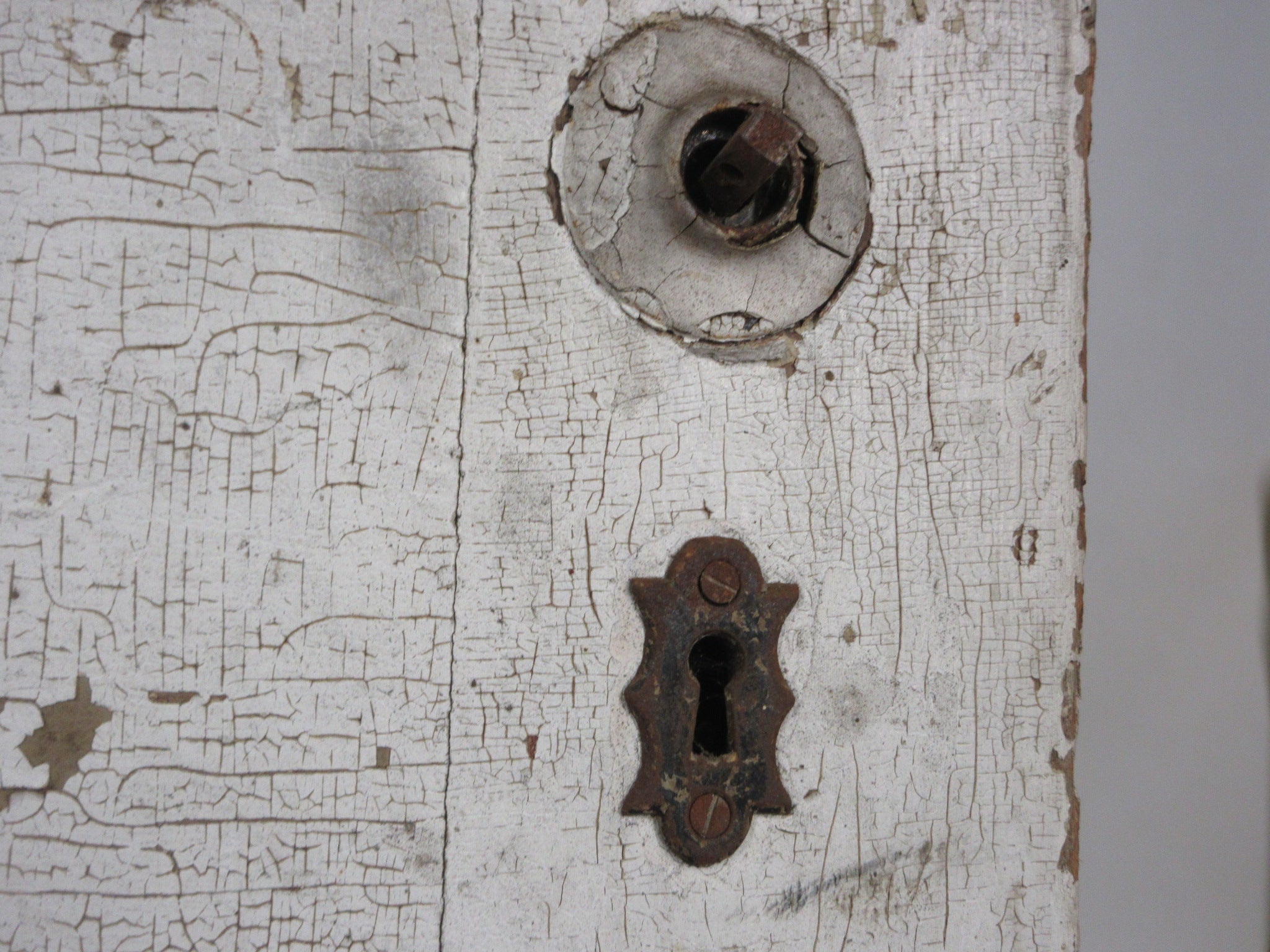 Four Panel Interior Painted Door