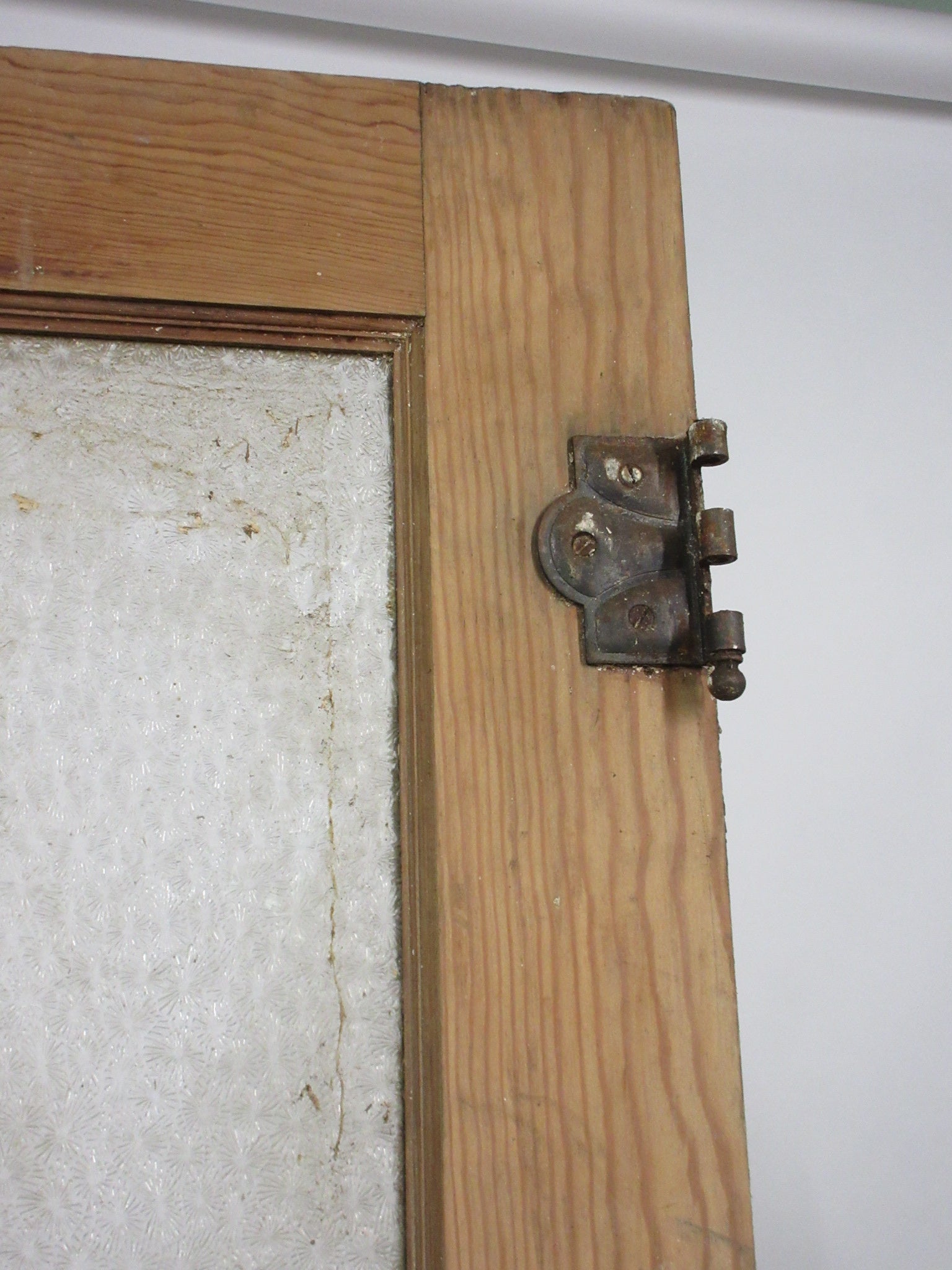 Three Panel Privacy Glass Door