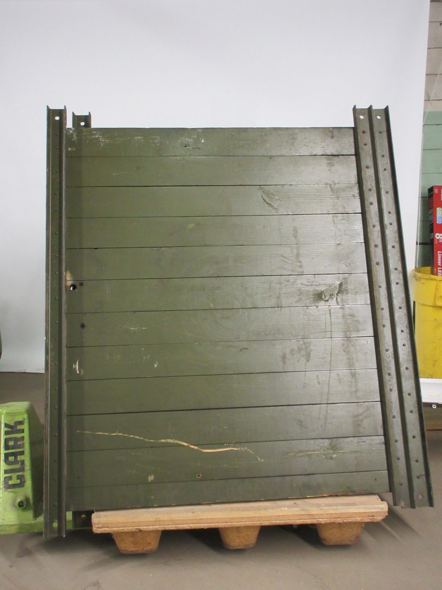 Industrial Steel and Wood Panel Covers