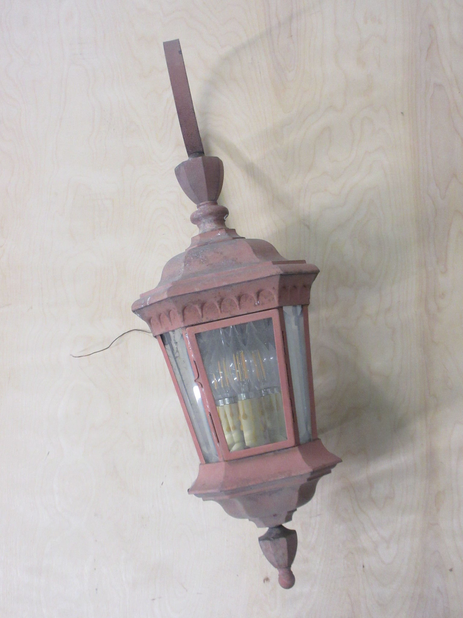 Hinkley Embellished Exterior Pink Light Fixture