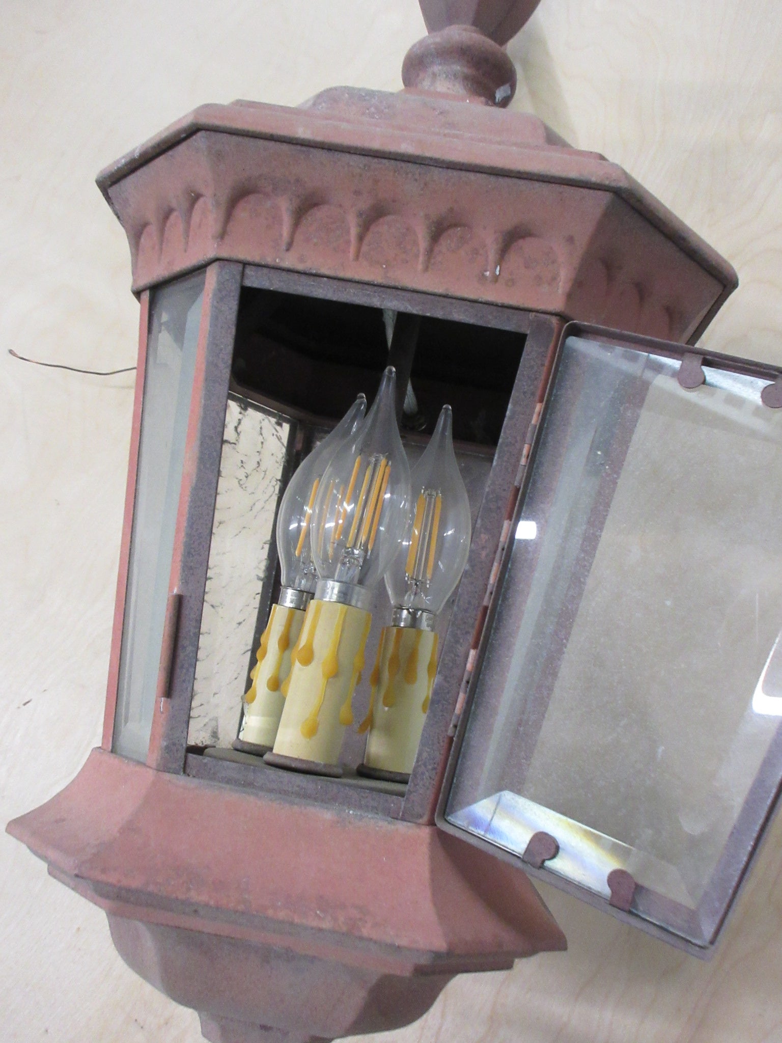 Hinkley Embellished Exterior Pink Light Fixture