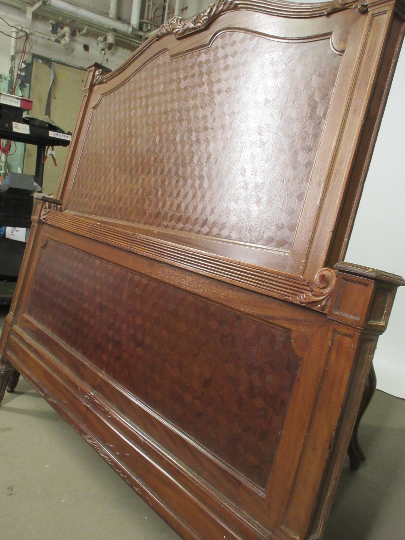 Antique Wooden Bedframe- Full