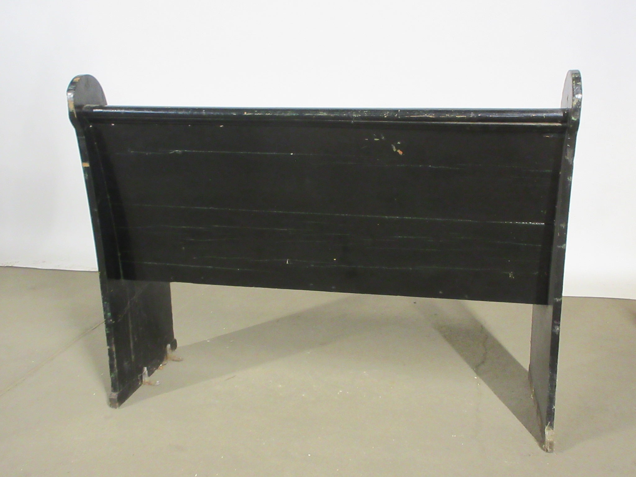 Painted Wooden Bench